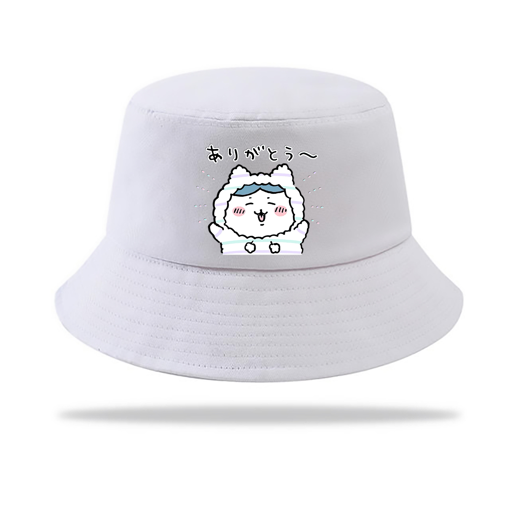 （画像用） ちいかわ ハチワレ Chii-kawa hachiware アウトドア日除けバケットハット