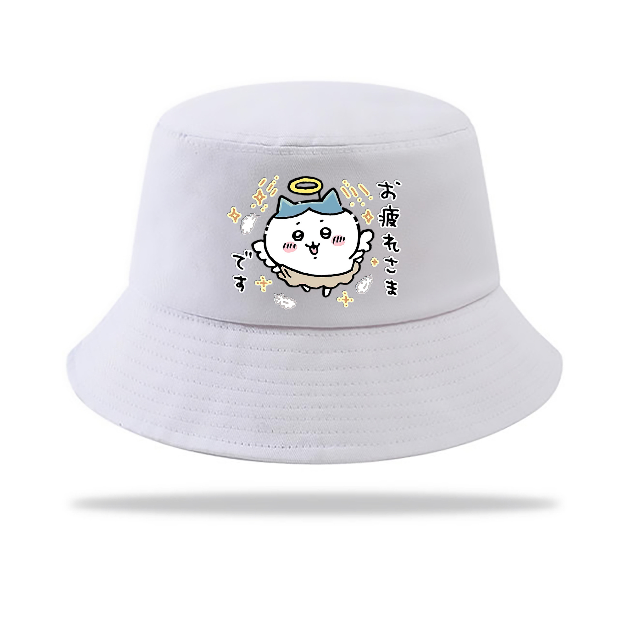 （画像用） ちいかわ ハチワレ Chii-kawa hachiware アウトドア日除けバケットハット