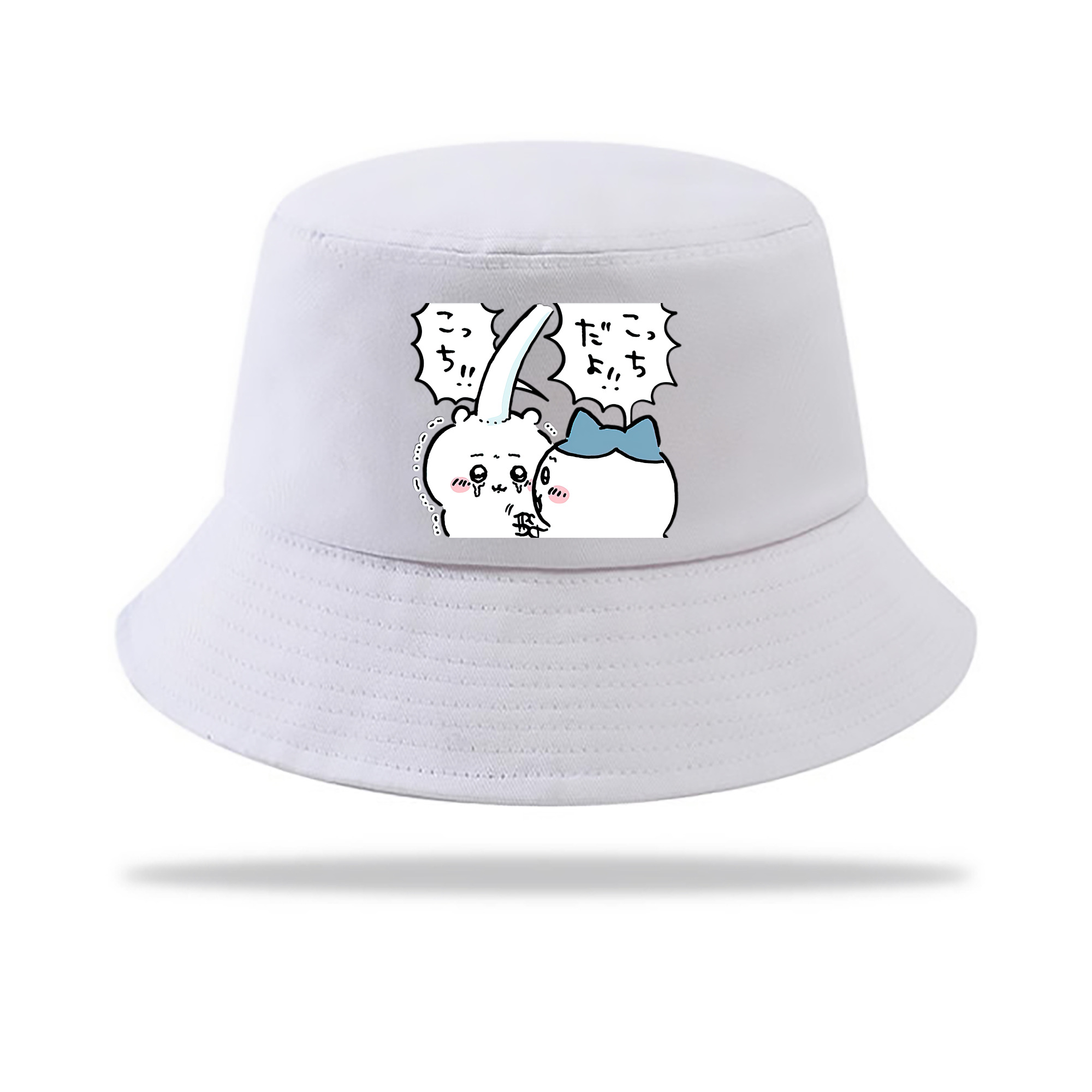 （画像用） ちいかわ ハチワレ Chii-kawa hachiware アウトドア日除けバケットハット