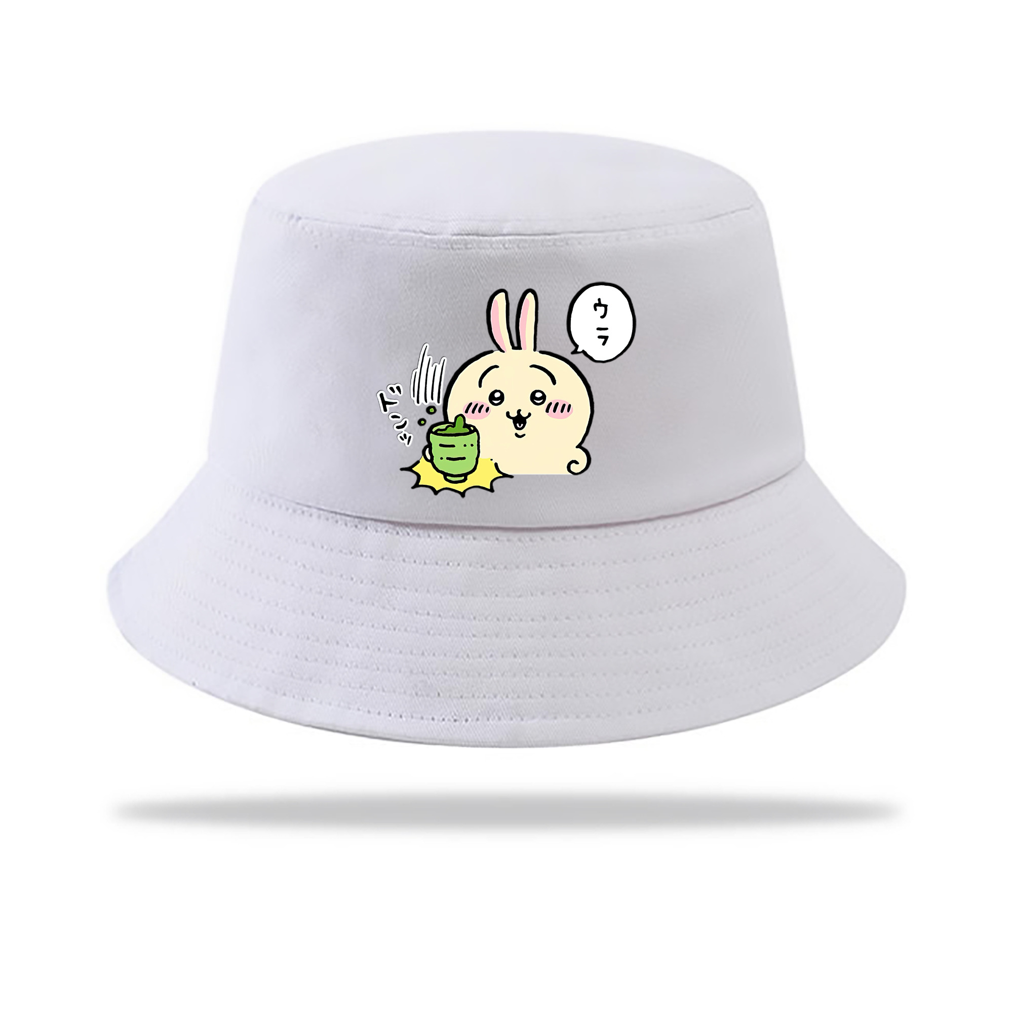 （画像用） ちいかわ うさぎ Chii-kawa usagi アウトドア日除けバケットハット