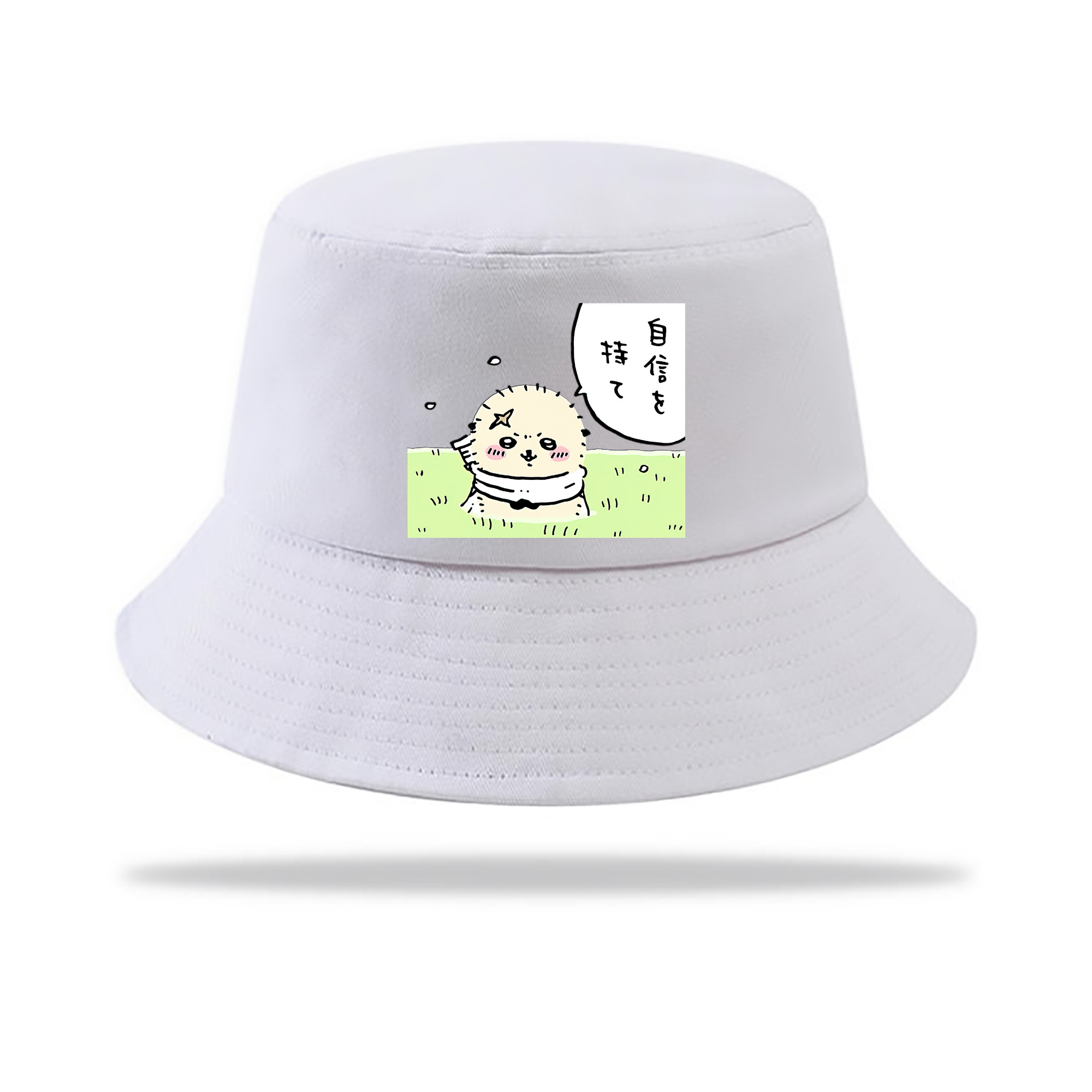 （画像用） ちいかわ ラッコ Chii-kawa Sea otter アウトドア日除けバケットハット