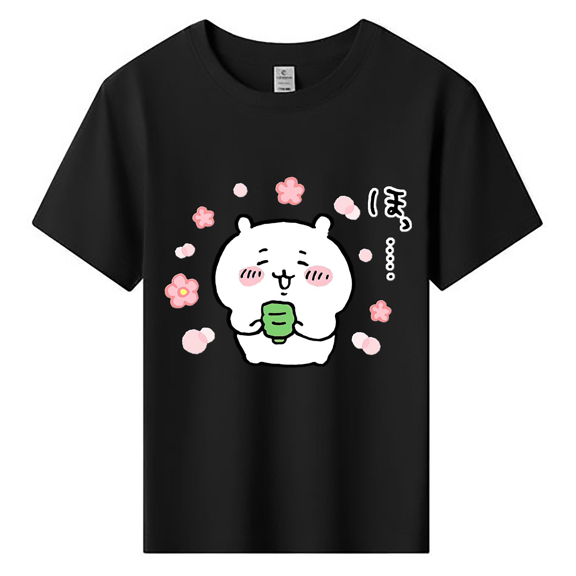 （画像用） ちいかわ ちいかわ Chii-kawa chiikawa 綿100％キッズTシャツ（フロントプリント）