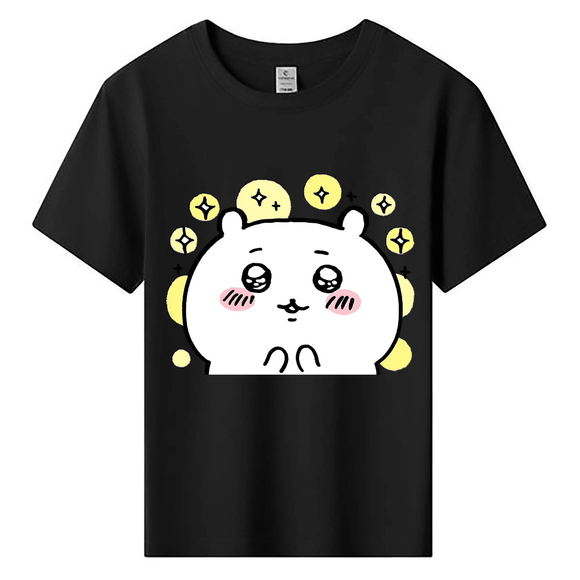 （画像用） ちいかわ ちいかわ Chii-kawa chiikawa 綿100％キッズTシャツ（フロントプリント）