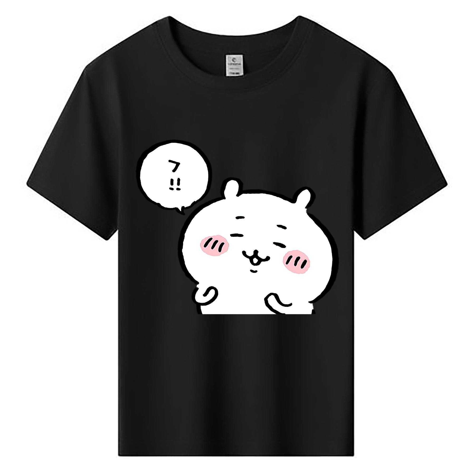（画像用） ちいかわ ちいかわ Chii-kawa chiikawa 綿100％キッズTシャツ（フロントプリント）