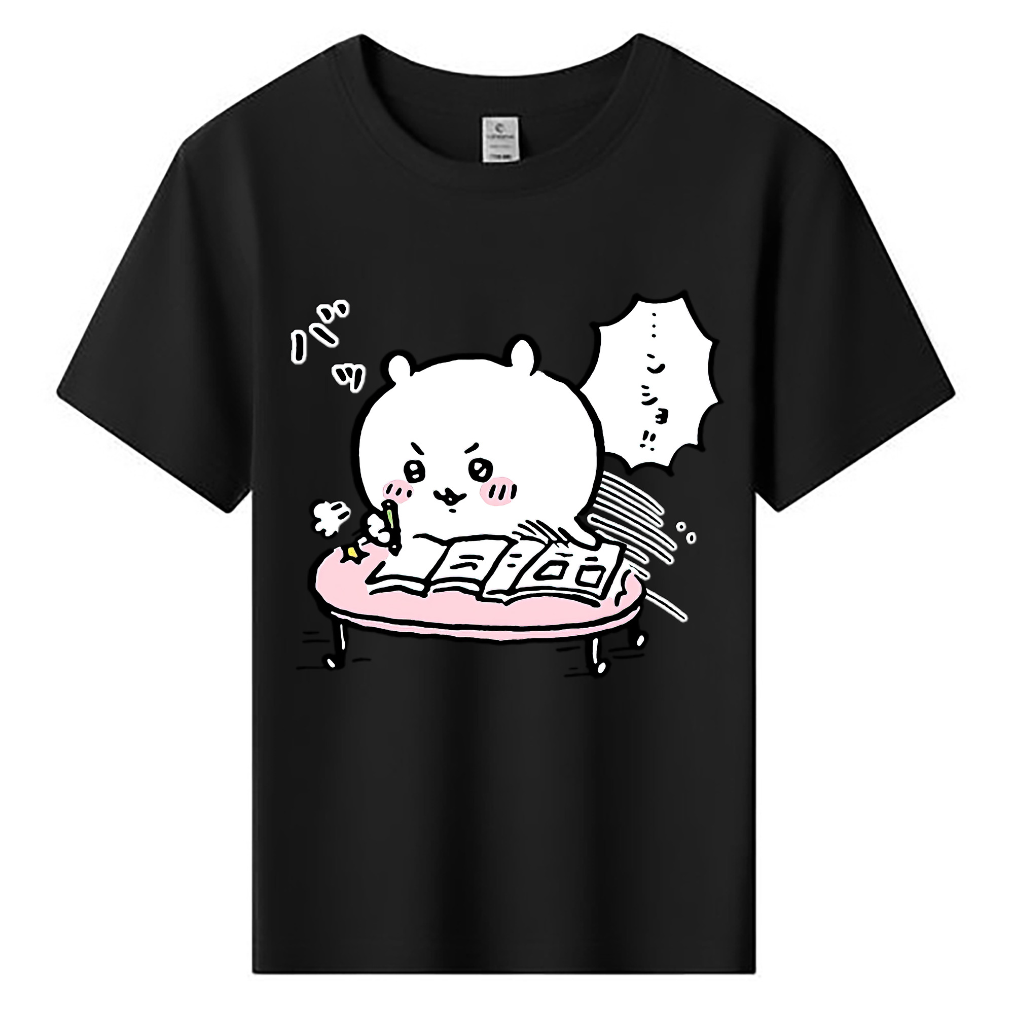 （画像用） ちいかわ ちいかわ Chii-kawa chiikawa 綿100％キッズTシャツ（フロントプリント）