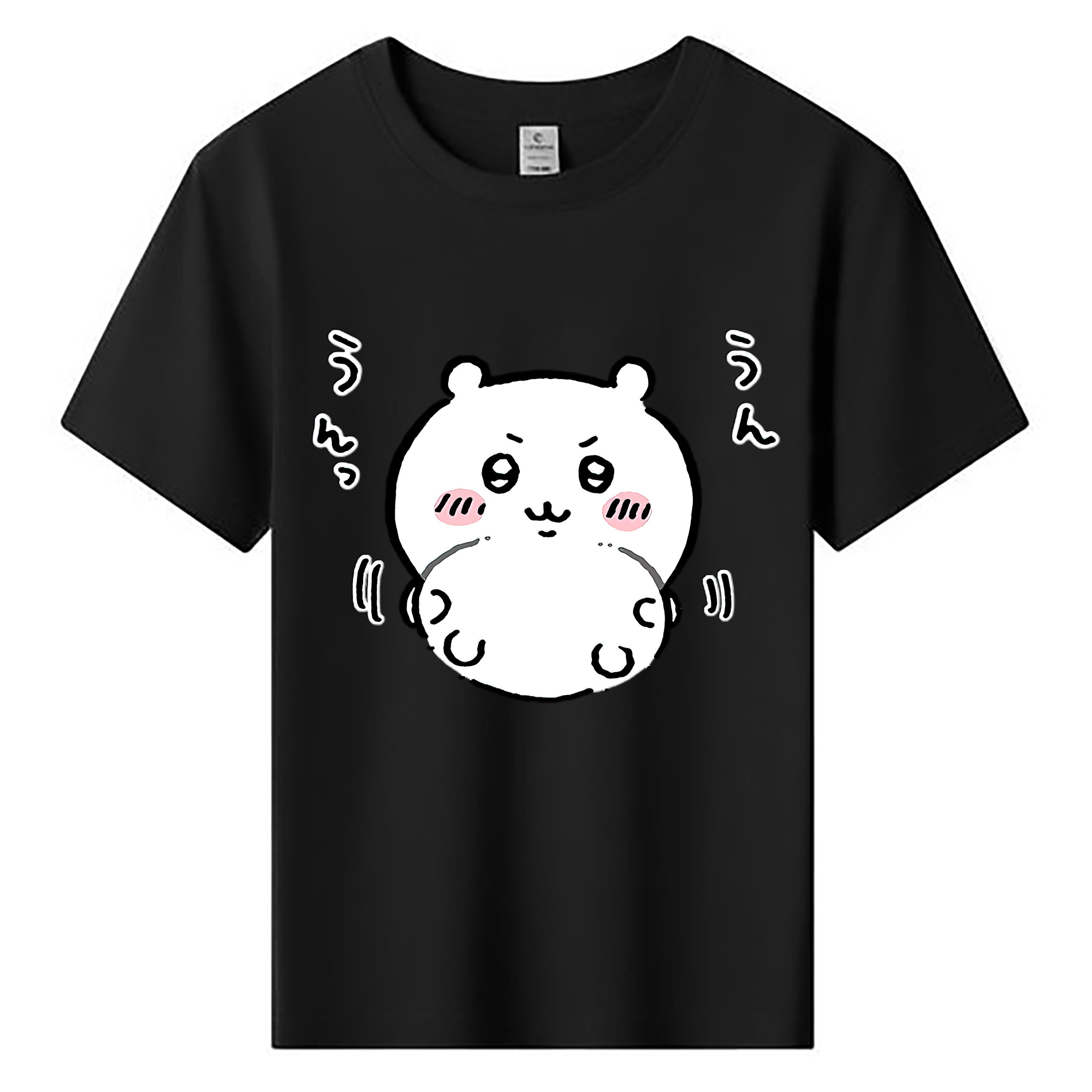 （画像用） ちいかわ ちいかわ Chii-kawa chiikawa 綿100％キッズTシャツ（フロントプリント）