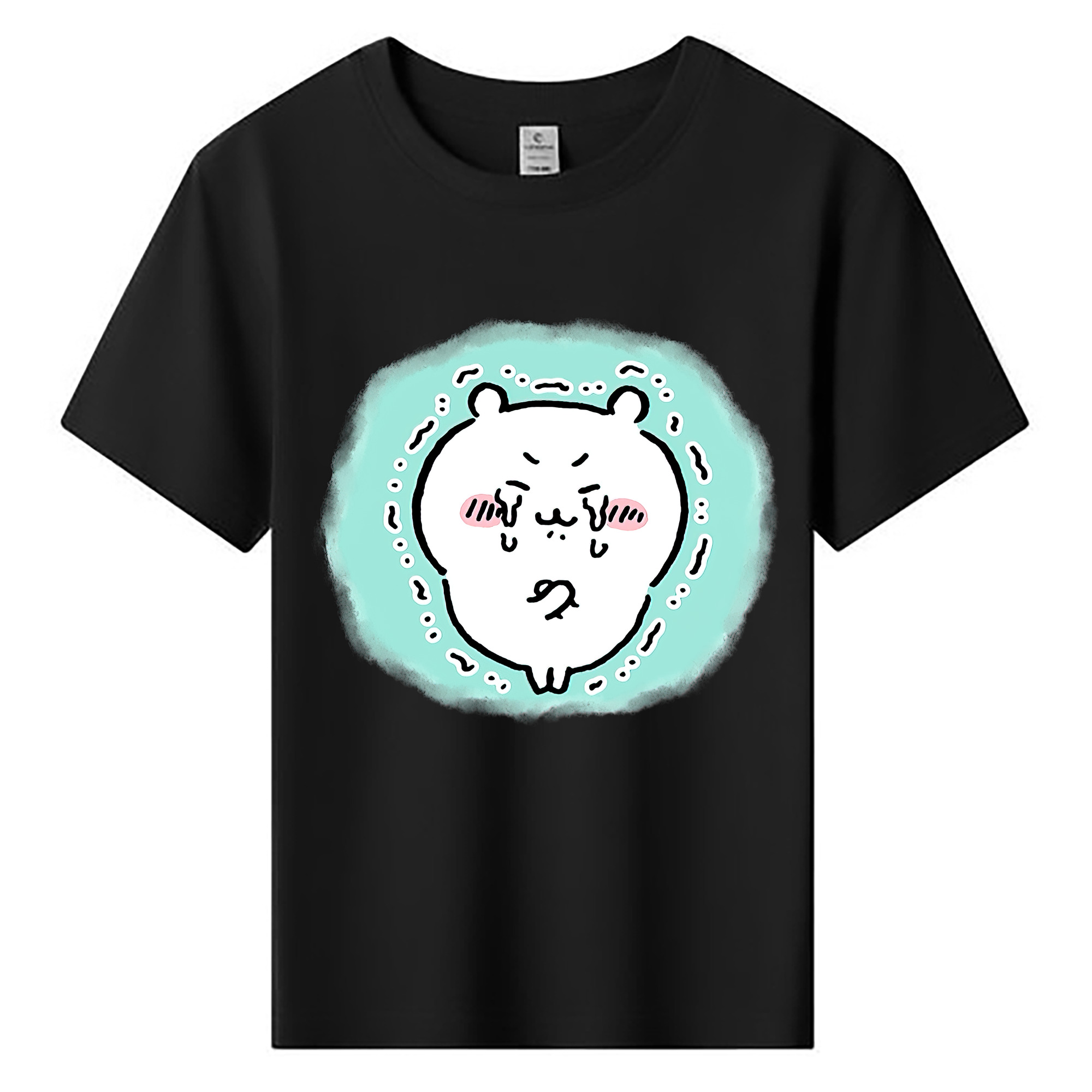 （画像用） ちいかわ ちいかわ Chii-kawa chiikawa 綿100％キッズTシャツ（フロントプリント）