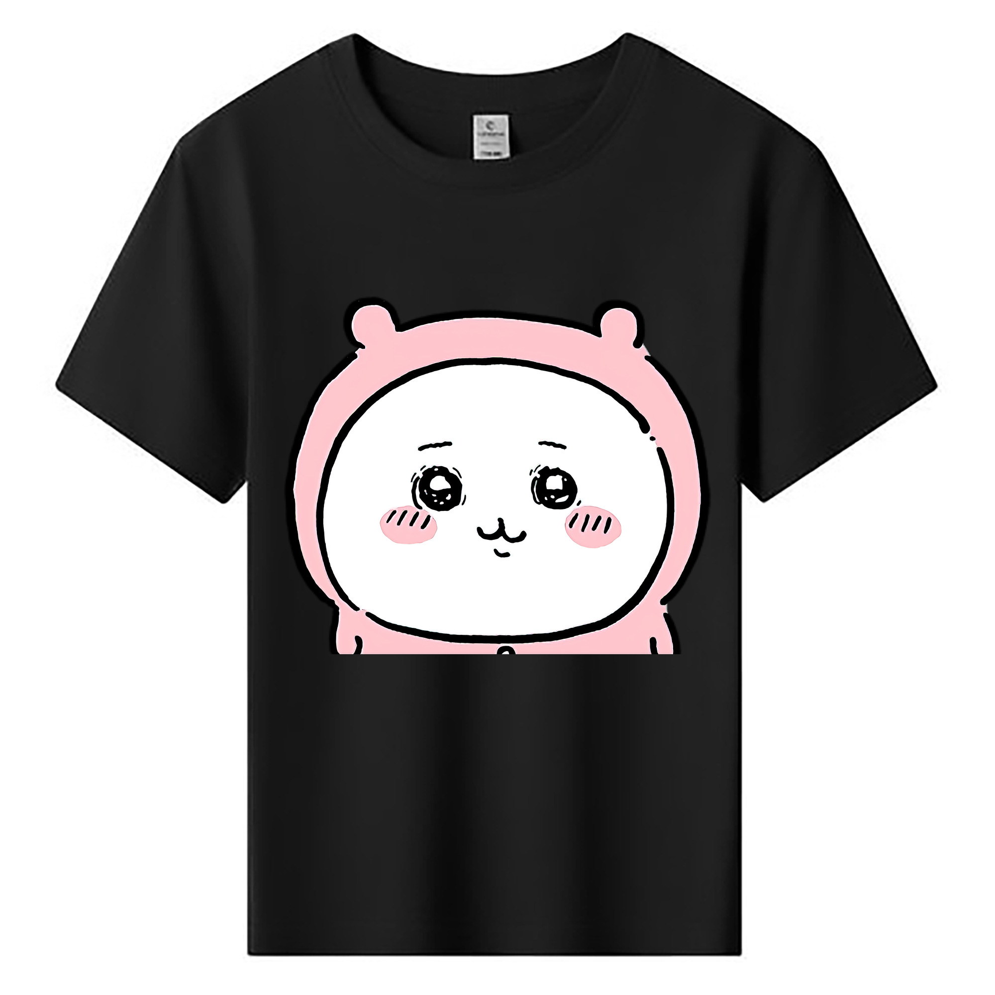 （画像用） ちいかわ ちいかわ Chii-kawa chiikawa 綿100％キッズTシャツ（フロントプリント）