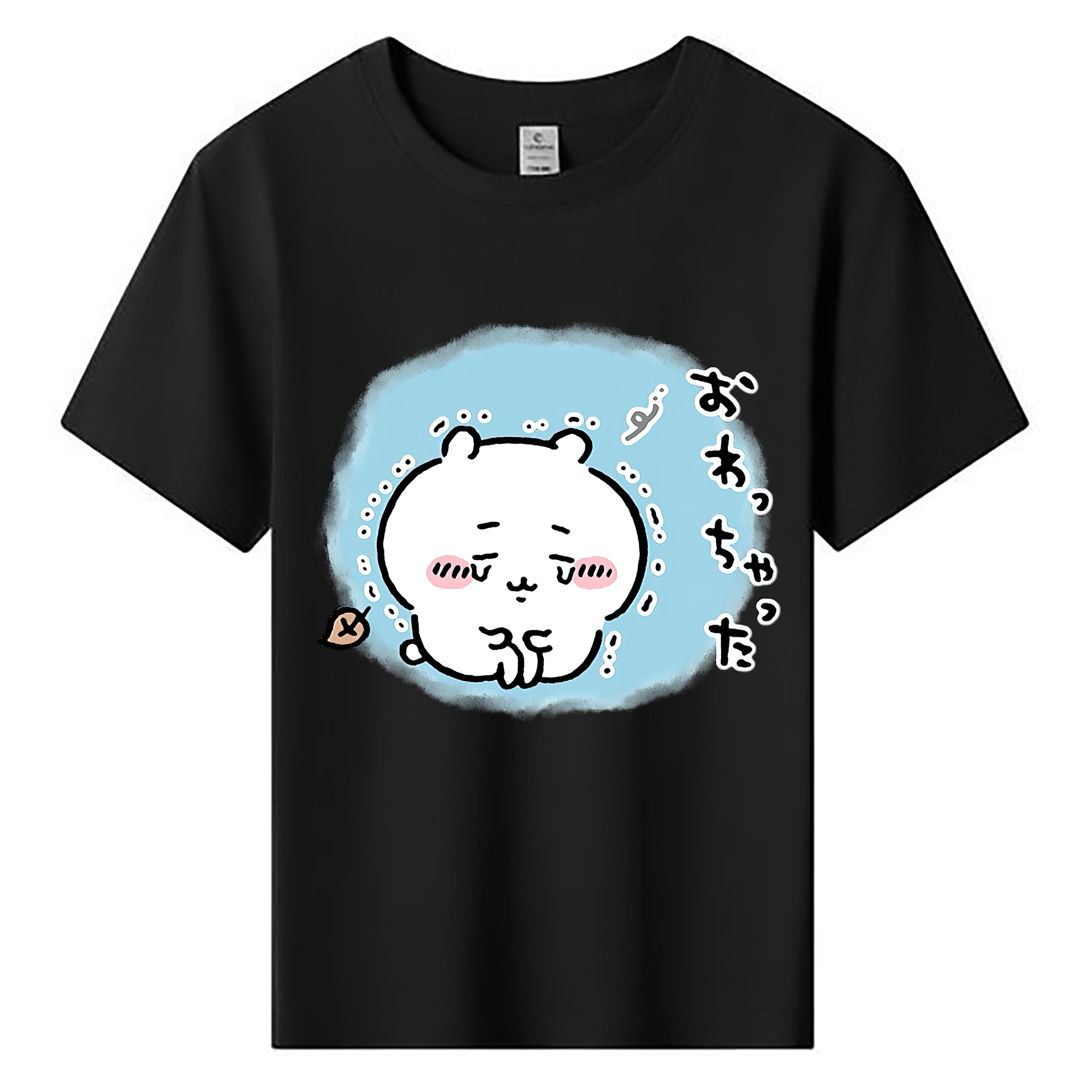 （画像用） ちいかわ ちいかわ Chii-kawa chiikawa 綿100％キッズTシャツ（フロントプリント）
