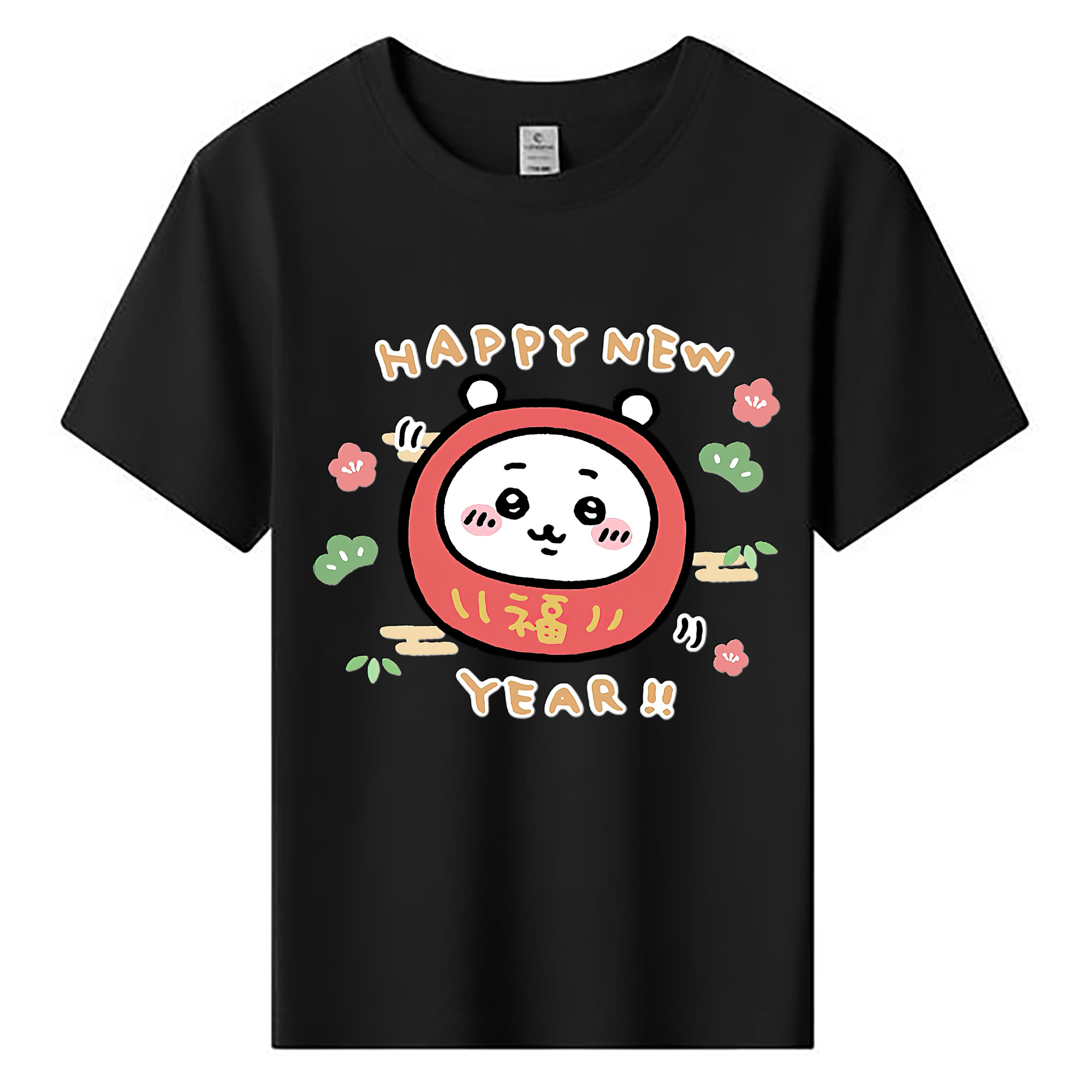 （画像用） ちいかわ ちいかわ Chii-kawa chiikawa 綿100％キッズTシャツ（フロントプリント）
