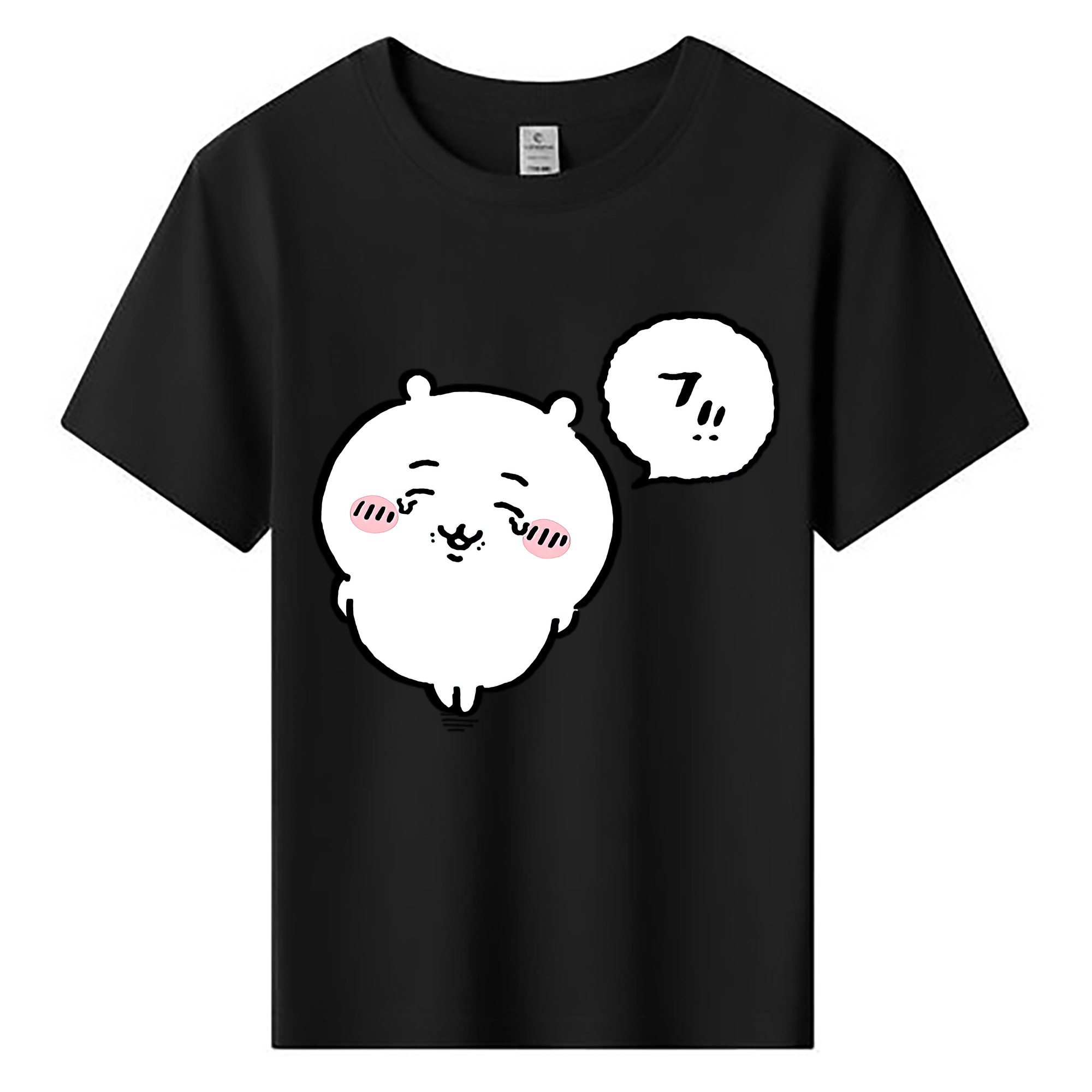 （画像用） ちいかわ ちいかわ Chii-kawa chiikawa 綿100％キッズTシャツ（フロントプリント）