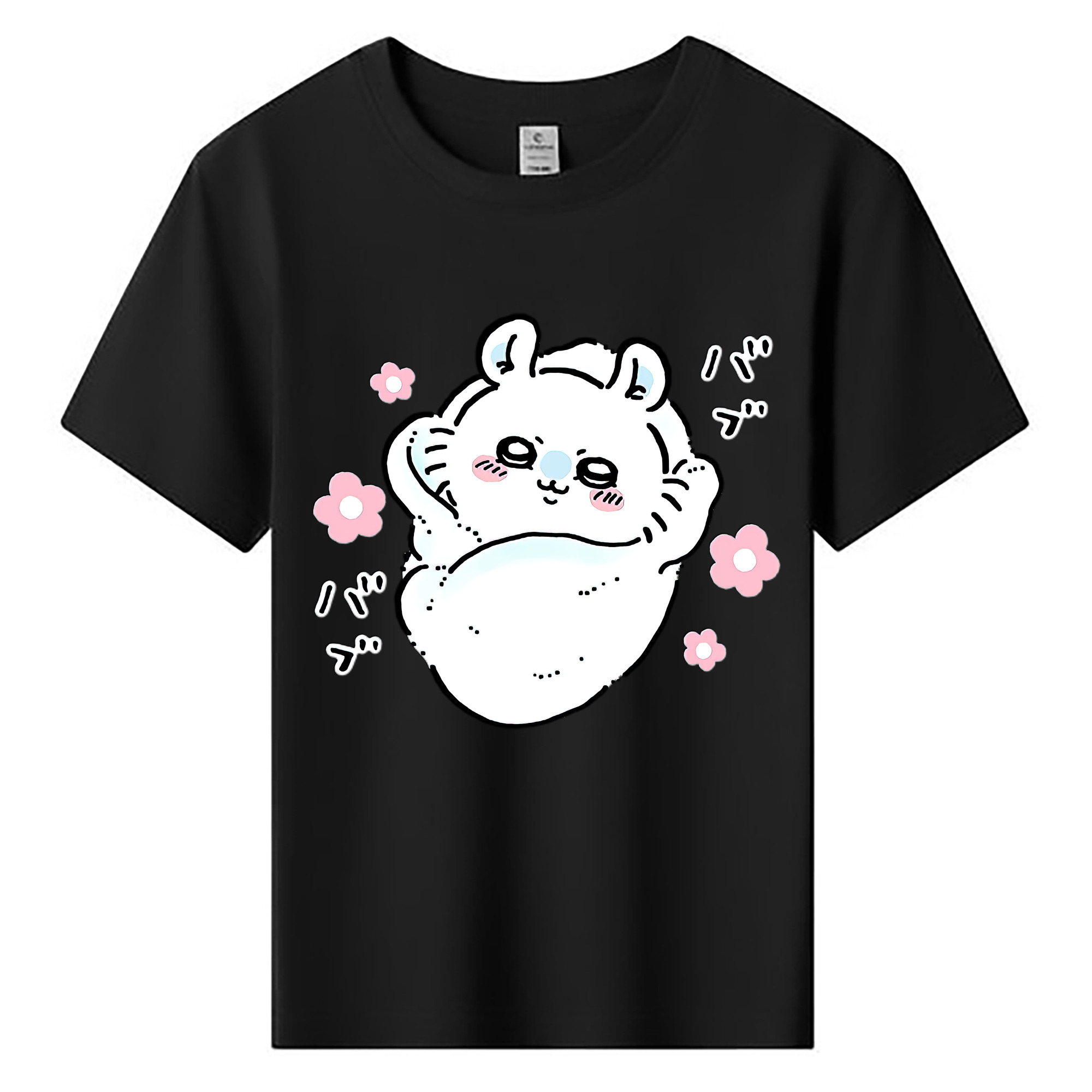（画像用） ちいかわ モモンガ Chii-kawa Momonga 綿100％キッズTシャツ（フロントプリント）