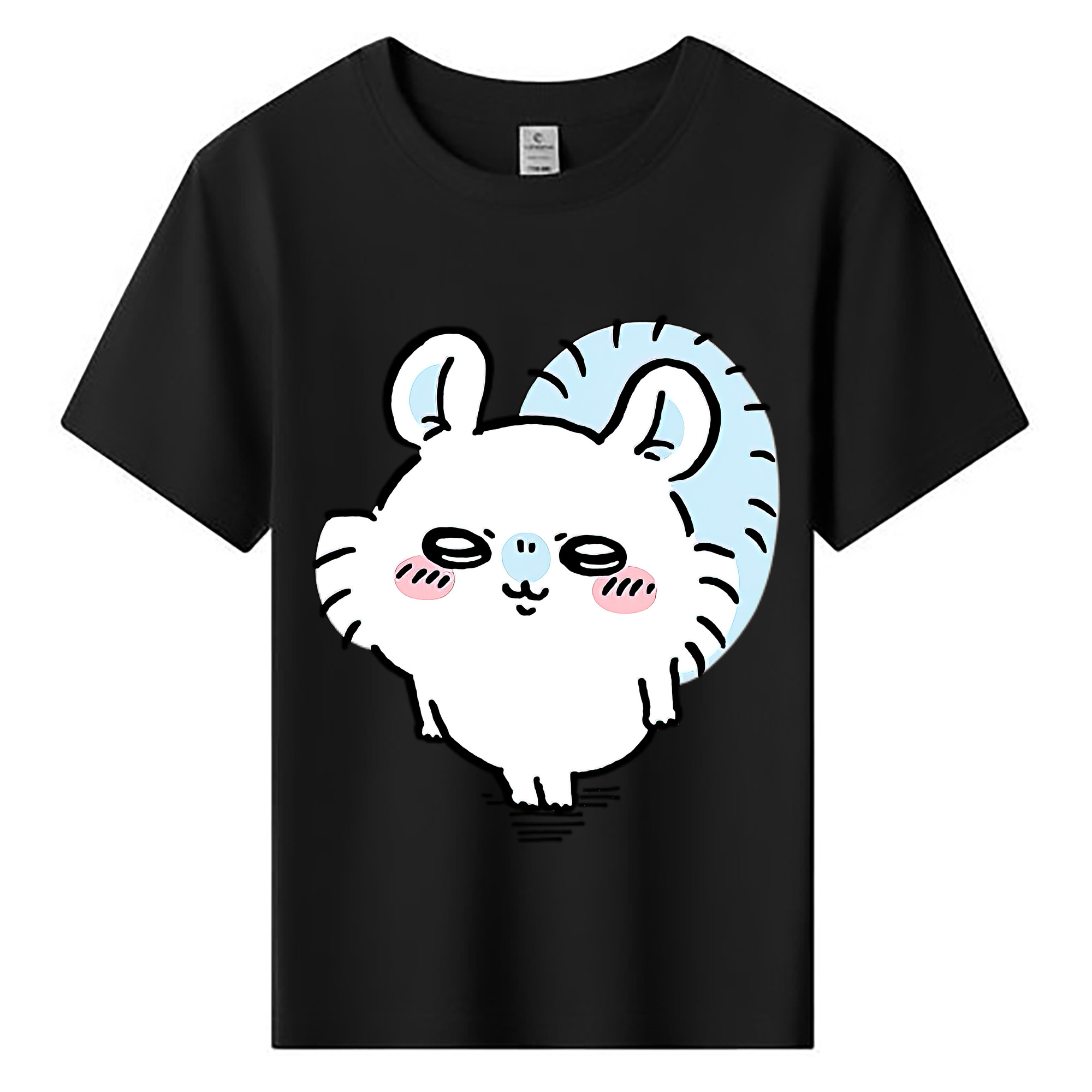 （画像用） ちいかわ モモンガ Chii-kawa Momonga 綿100％キッズTシャツ（フロントプリント）