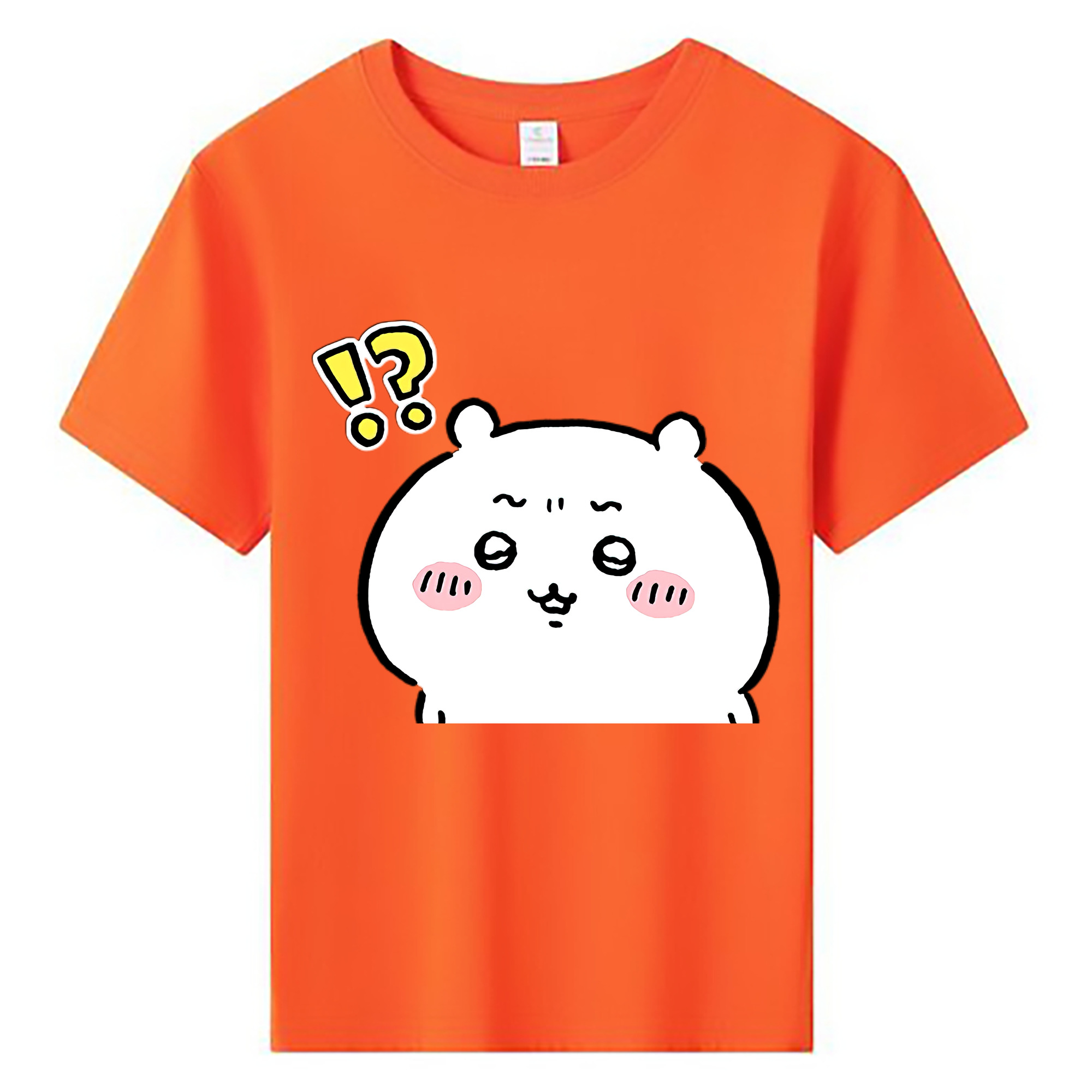 （画像用） ちいかわ ちいかわ Chii-kawa chiikawa 綿100％キッズTシャツ（フロントプリント）