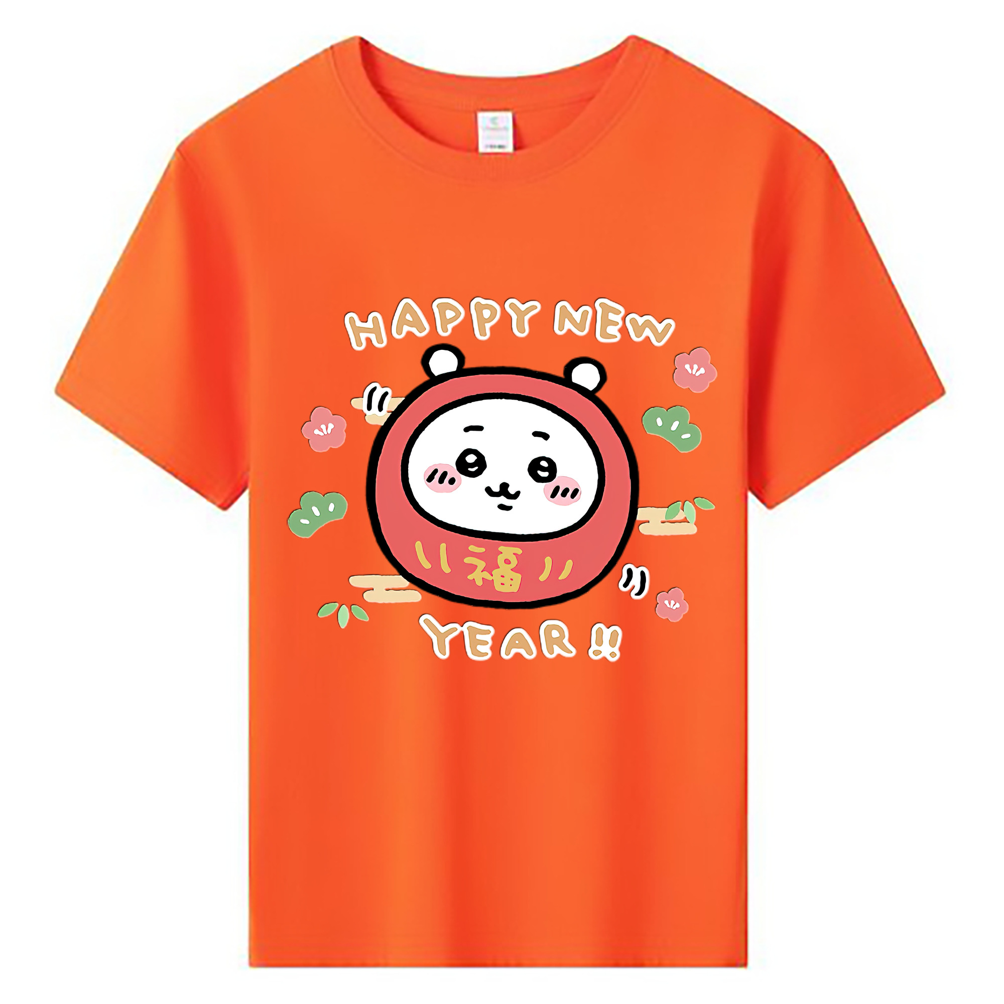 （画像用） ちいかわ ちいかわ Chii-kawa chiikawa 綿100％キッズTシャツ（フロントプリント）