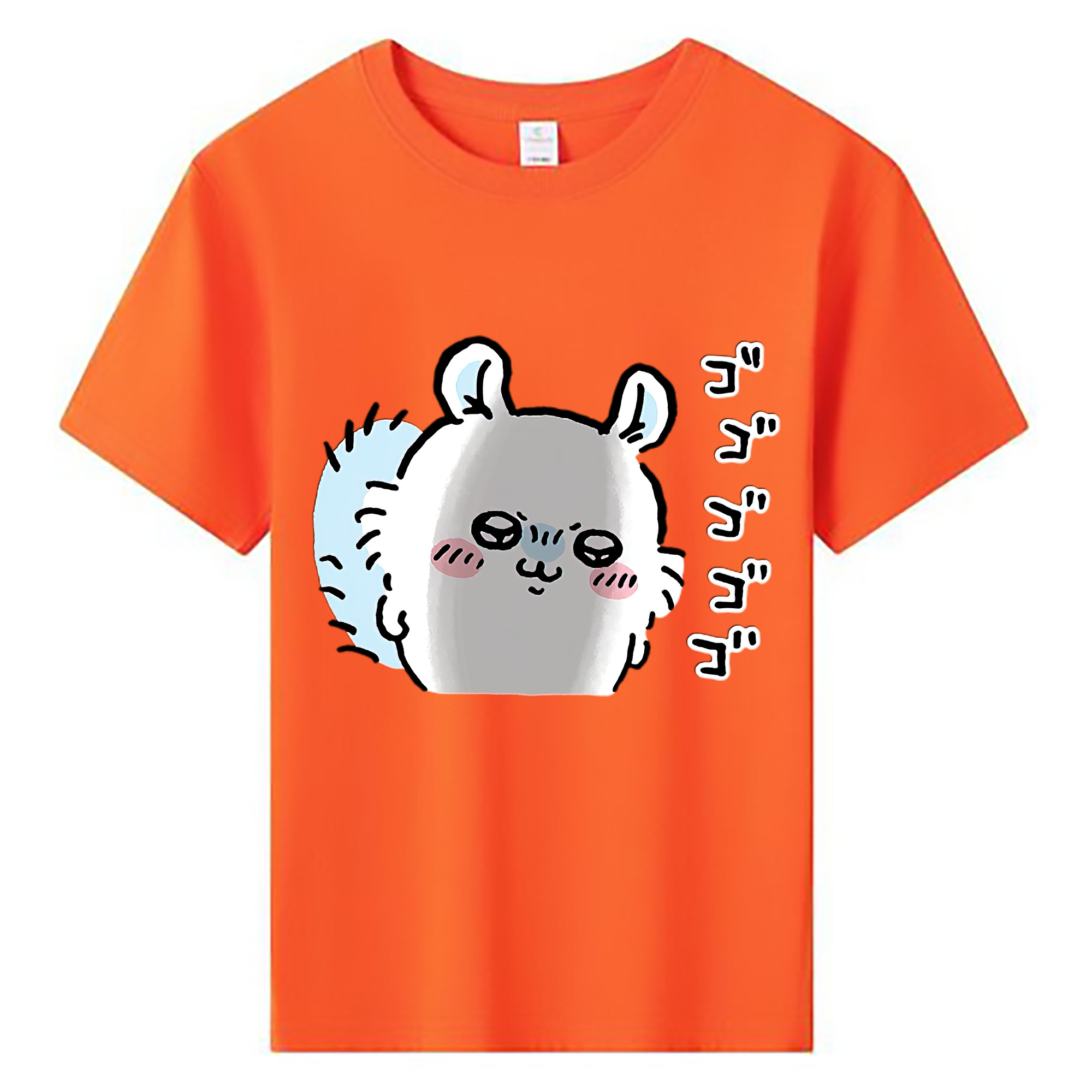（画像用） ちいかわ モモンガ Chii-kawa Momonga 綿100％キッズTシャツ（フロントプリント）