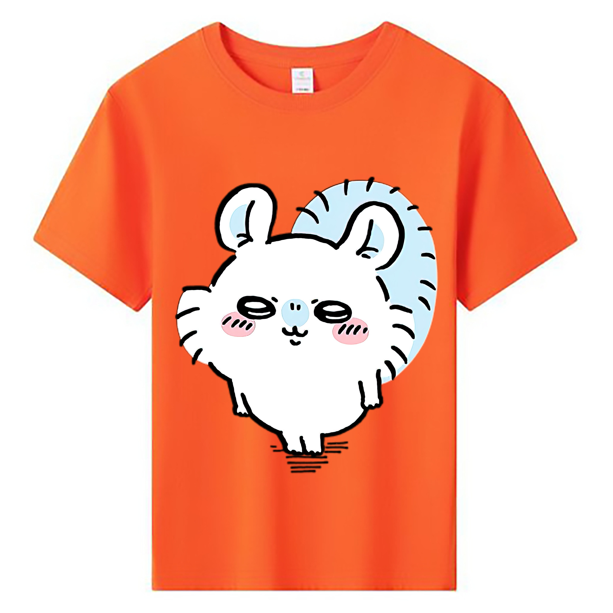 （画像用） ちいかわ モモンガ Chii-kawa Momonga 綿100％キッズTシャツ（フロントプリント）