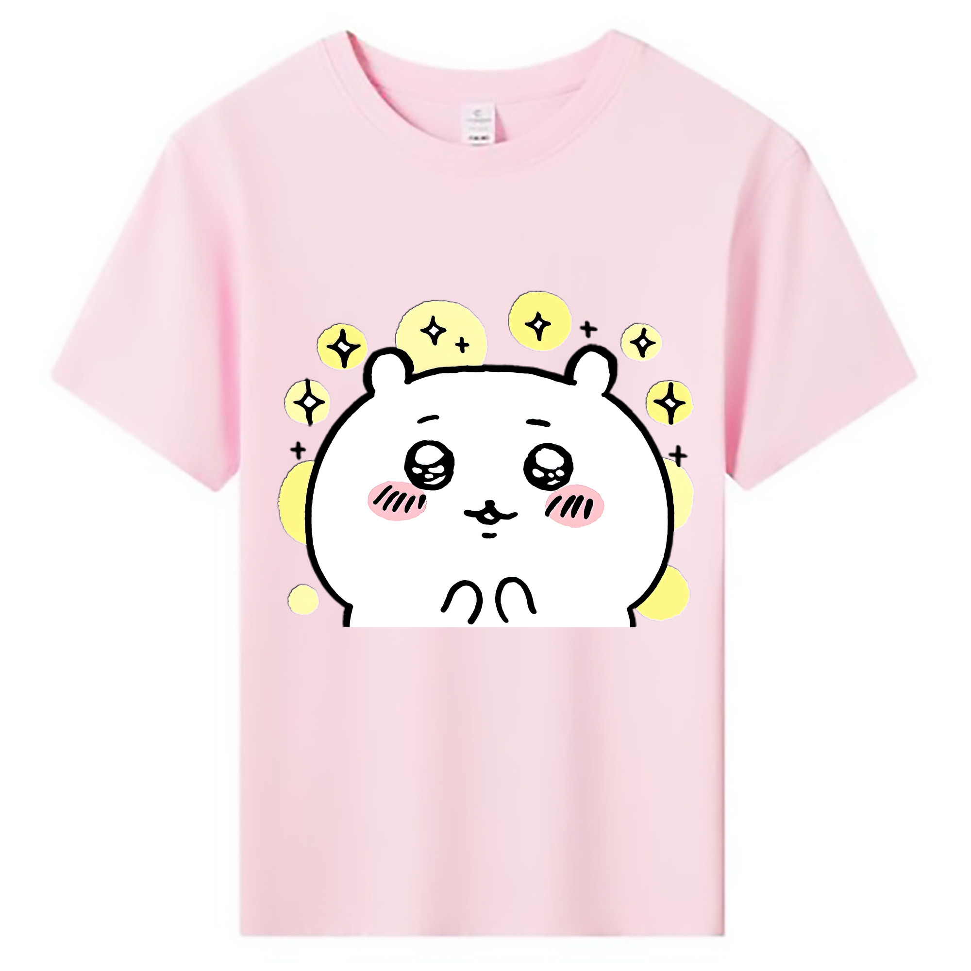 （画像用） ちいかわ ちいかわ Chii-kawa chiikawa 綿100％キッズTシャツ（フロントプリント）