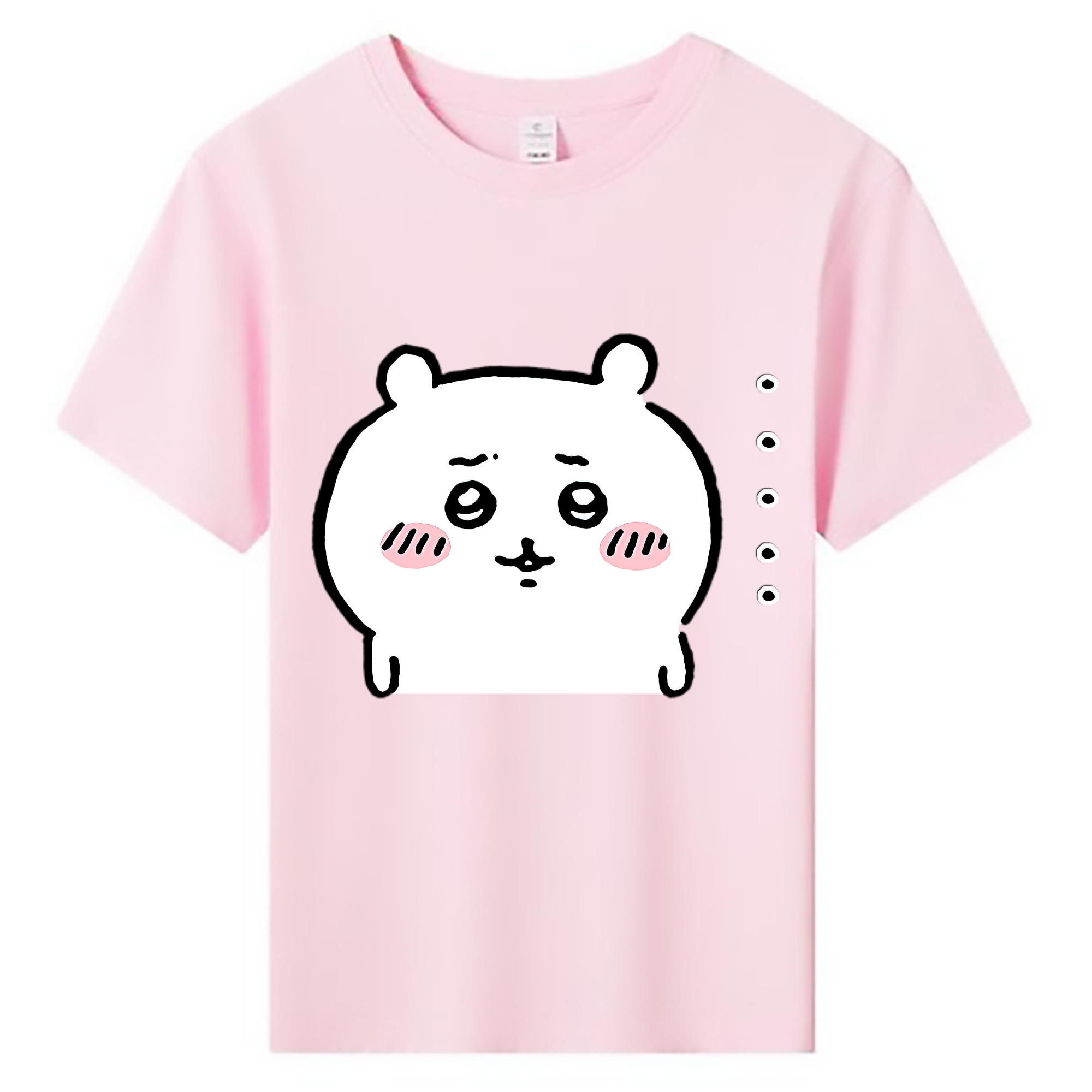（画像用） ちいかわ ちいかわ Chii-kawa chiikawa 綿100％キッズTシャツ（フロントプリント）