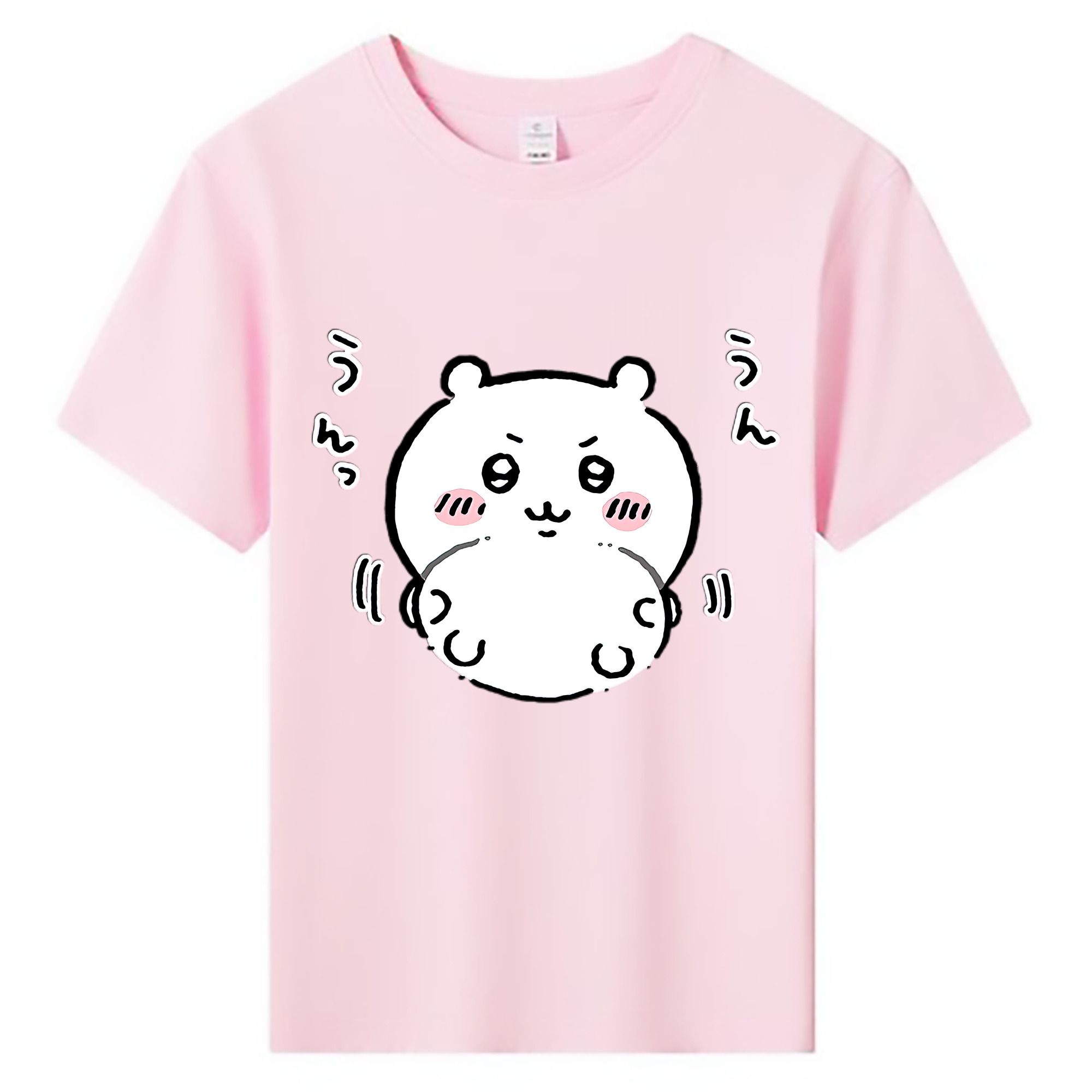 （画像用） ちいかわ ちいかわ Chii-kawa chiikawa 綿100％キッズTシャツ（フロントプリント）