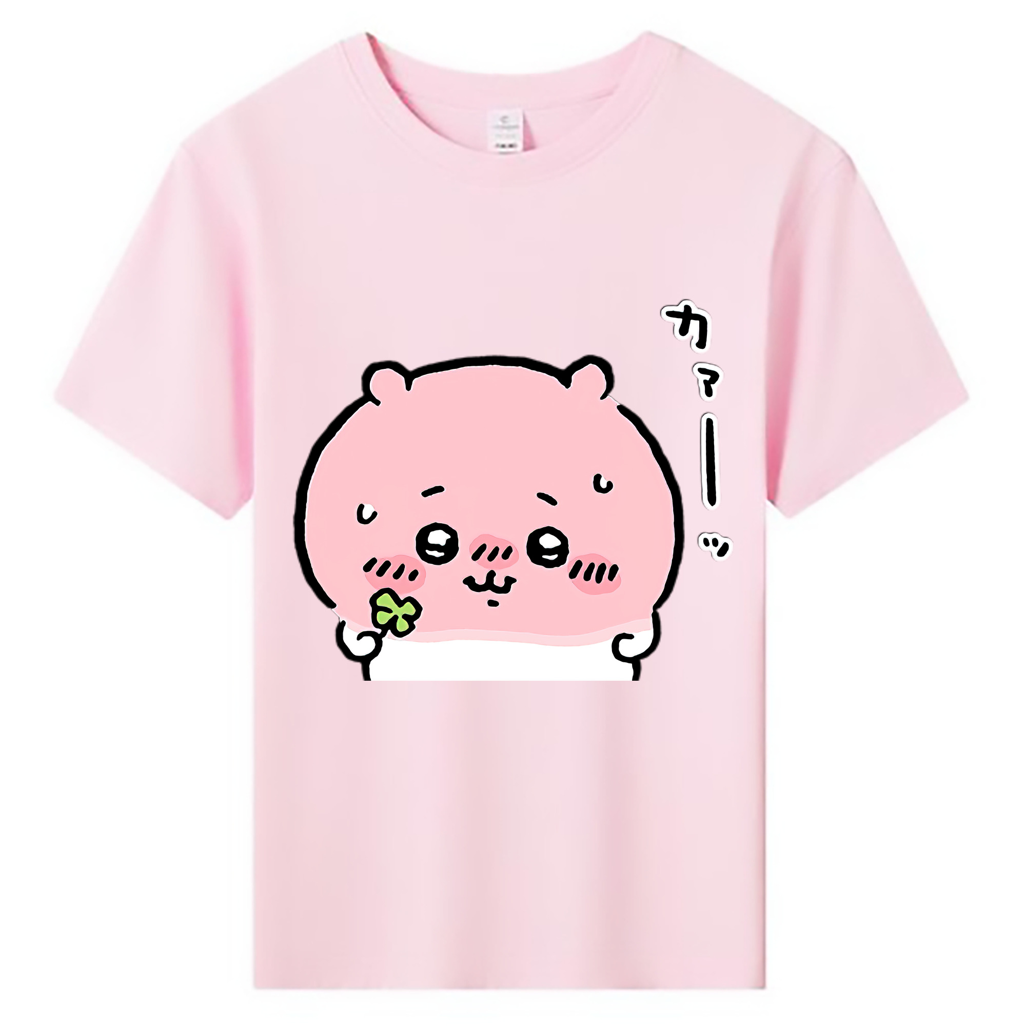 （画像用） ちいかわ ちいかわ Chii-kawa chiikawa 綿100％キッズTシャツ（フロントプリント）