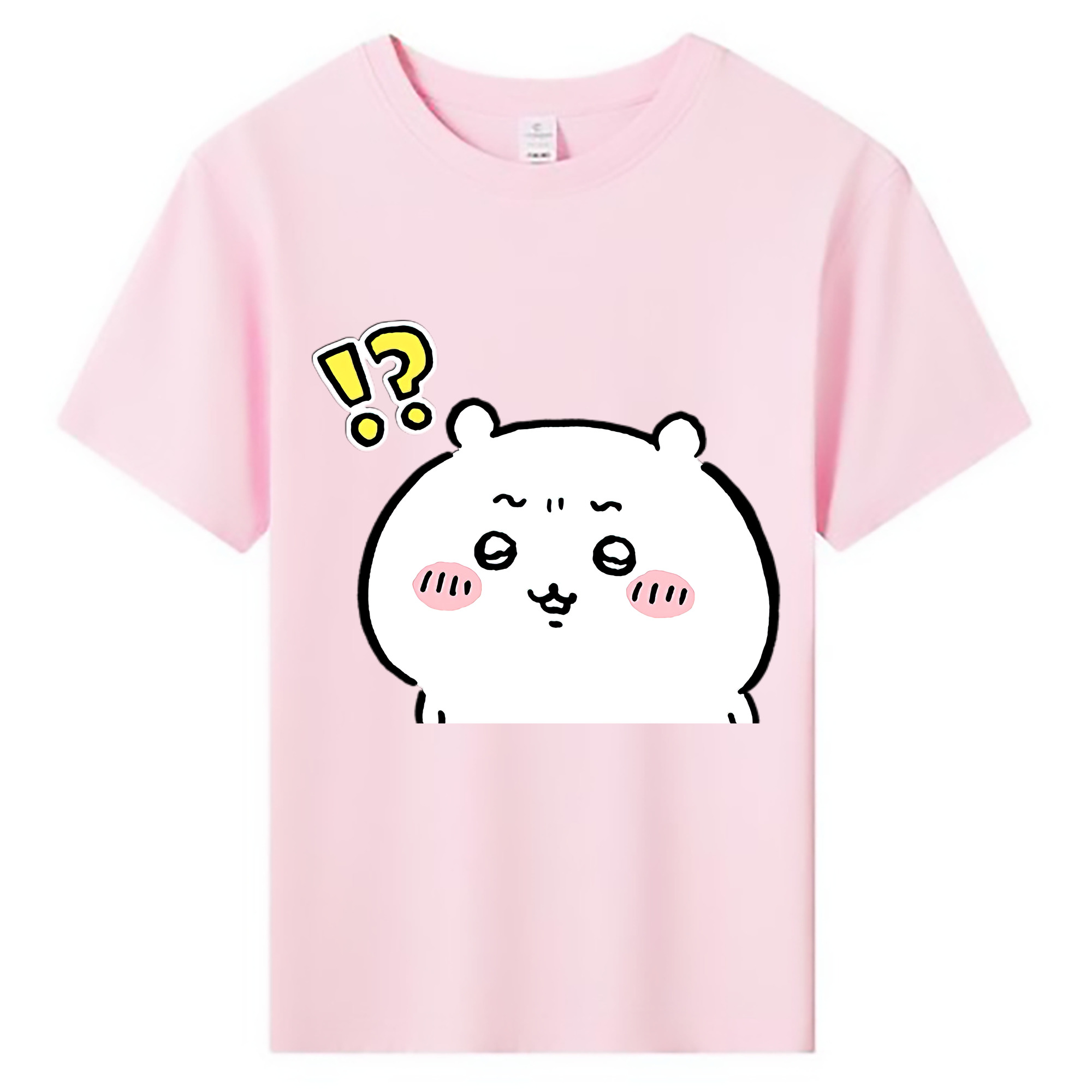 （画像用） ちいかわ ちいかわ Chii-kawa chiikawa 綿100％キッズTシャツ（フロントプリント）