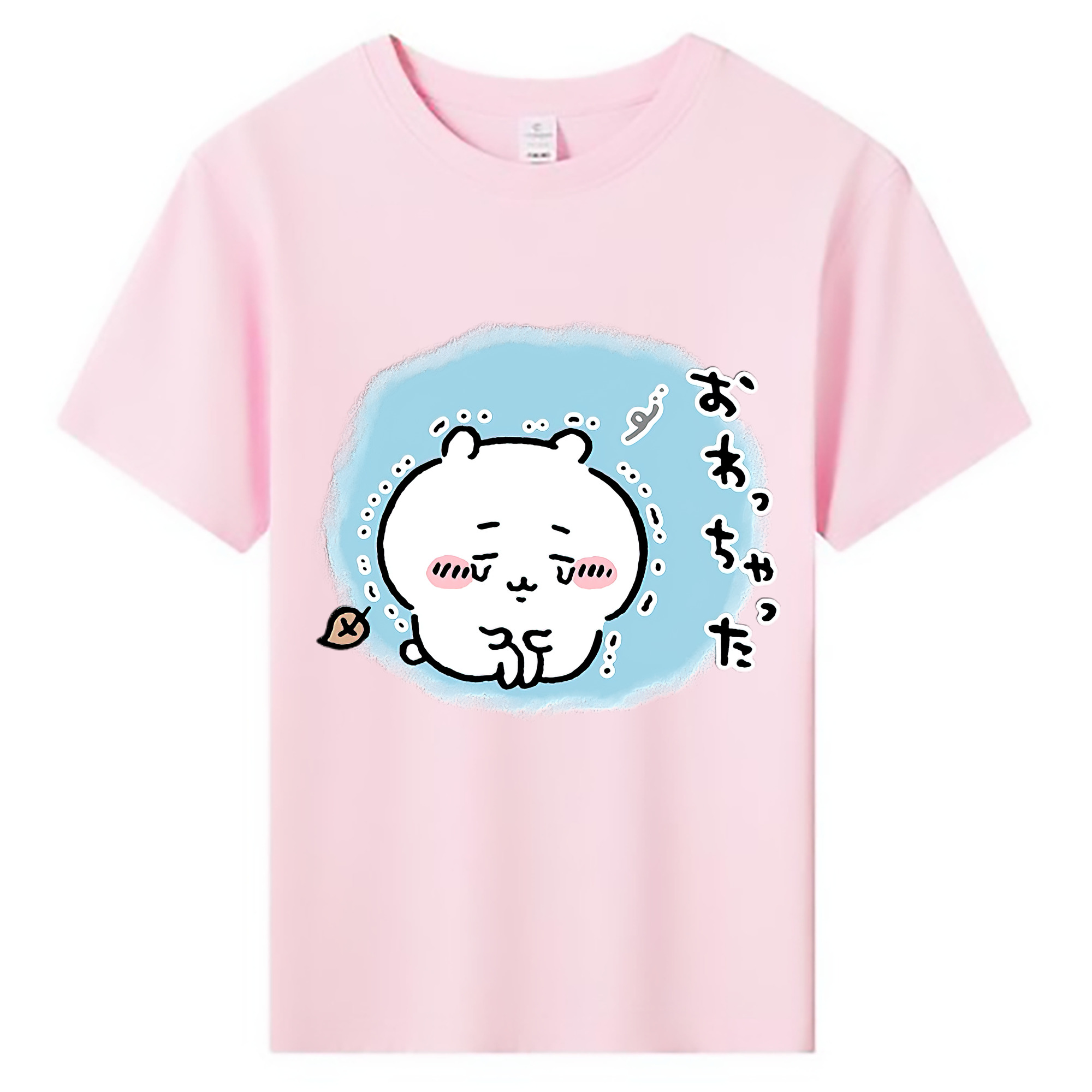 （画像用） ちいかわ ちいかわ Chii-kawa chiikawa 綿100％キッズTシャツ（フロントプリント）