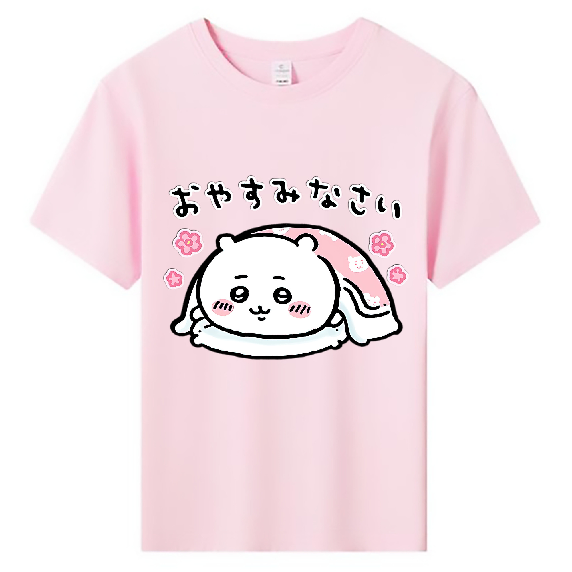（画像用） ちいかわ ちいかわ Chii-kawa chiikawa 綿100％キッズTシャツ（フロントプリント）
