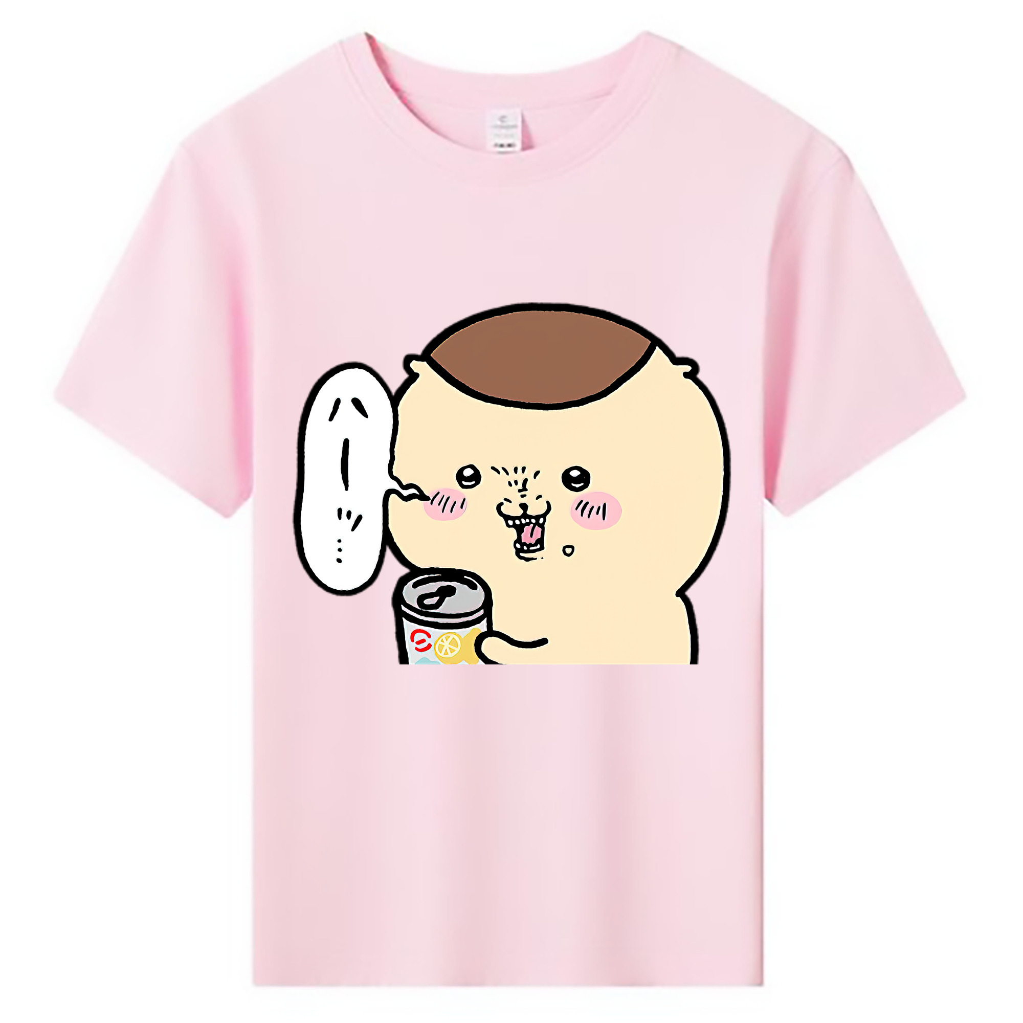 （画像用） ちいかわ くりまんじゅう Chii-kawa kuri manjū 綿100％キッズTシャツ（フロントプリント）