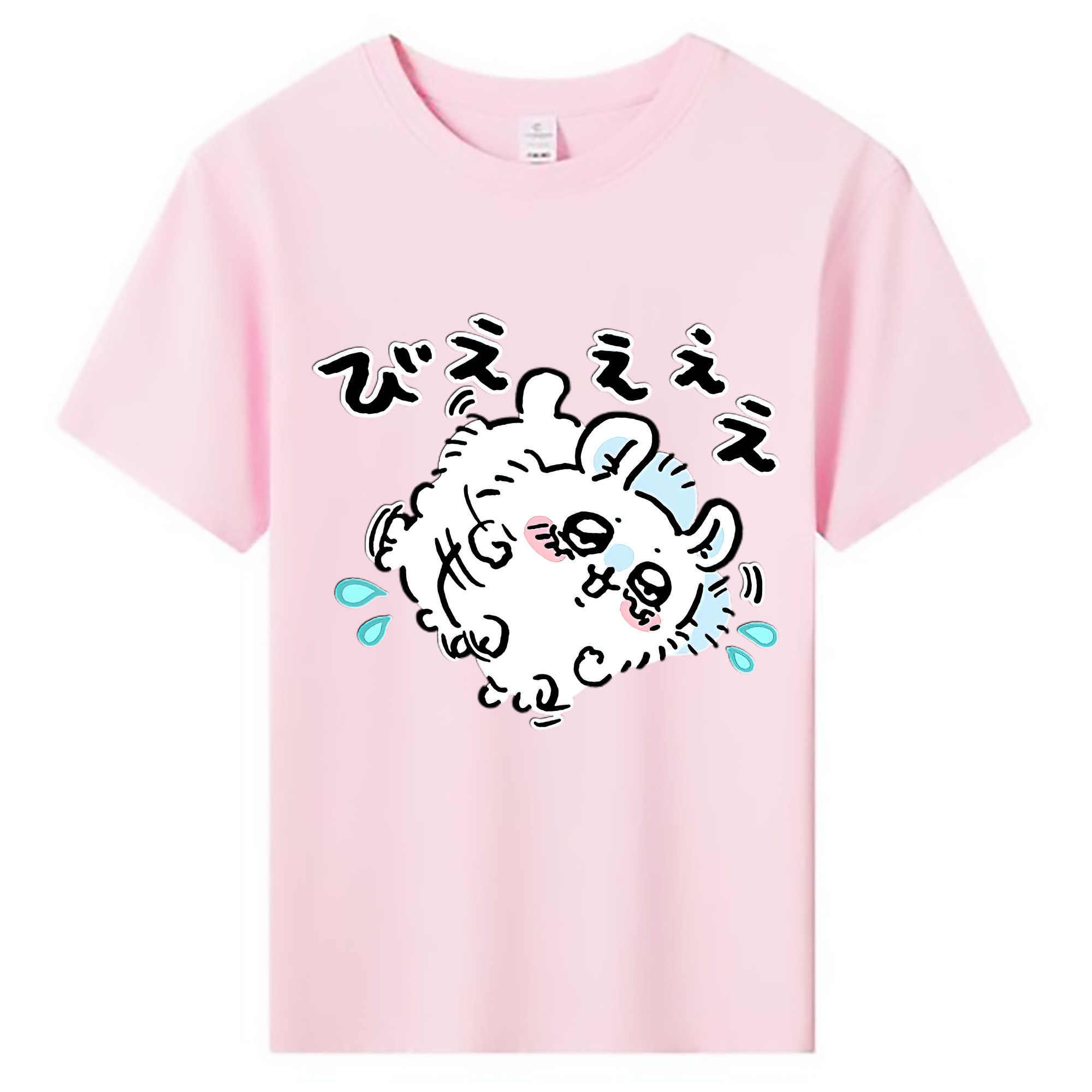 （画像用） ちいかわ モモンガ Chii-kawa Momonga 綿100％キッズTシャツ（フロントプリント）