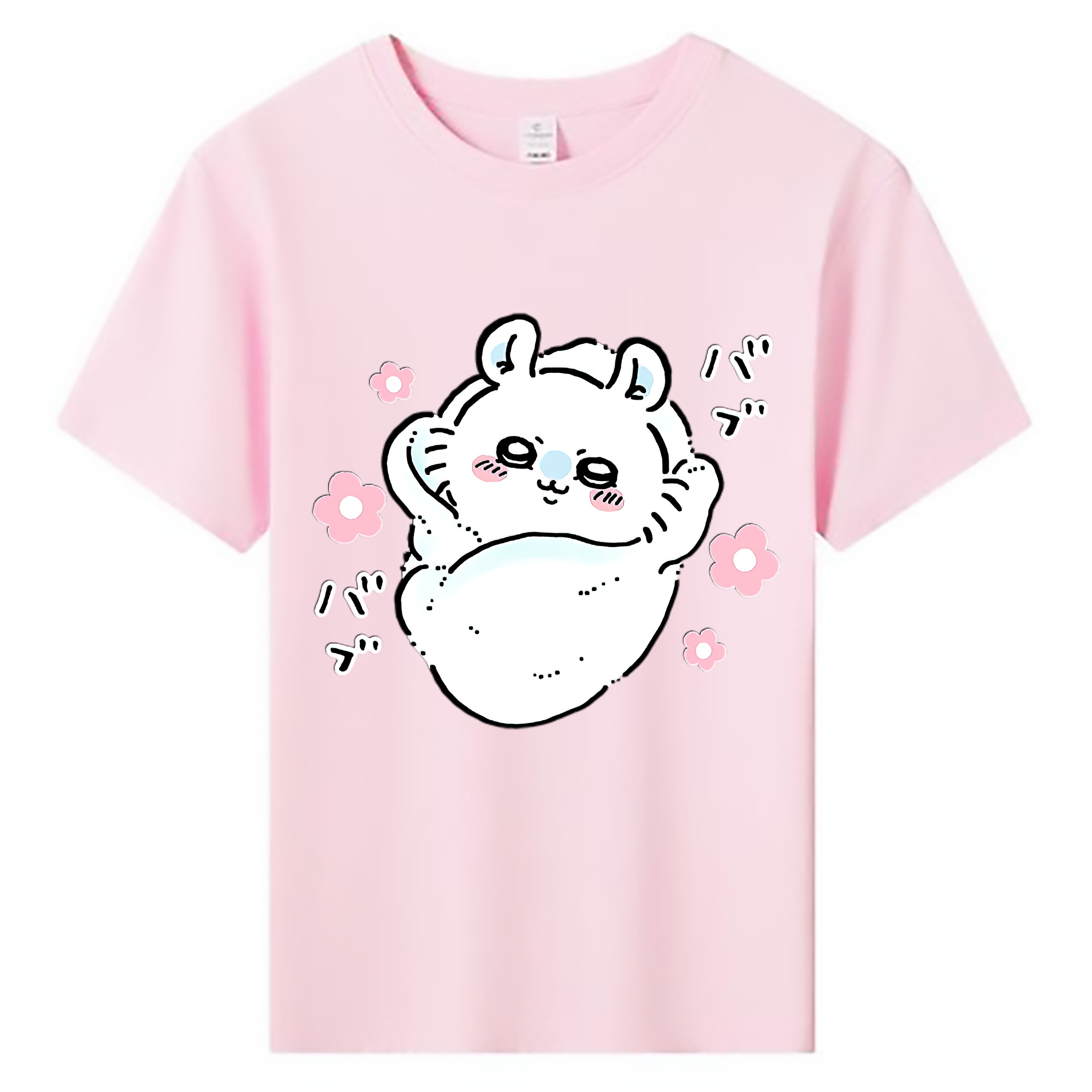 （画像用） ちいかわ モモンガ Chii-kawa Momonga 綿100％キッズTシャツ（フロントプリント）