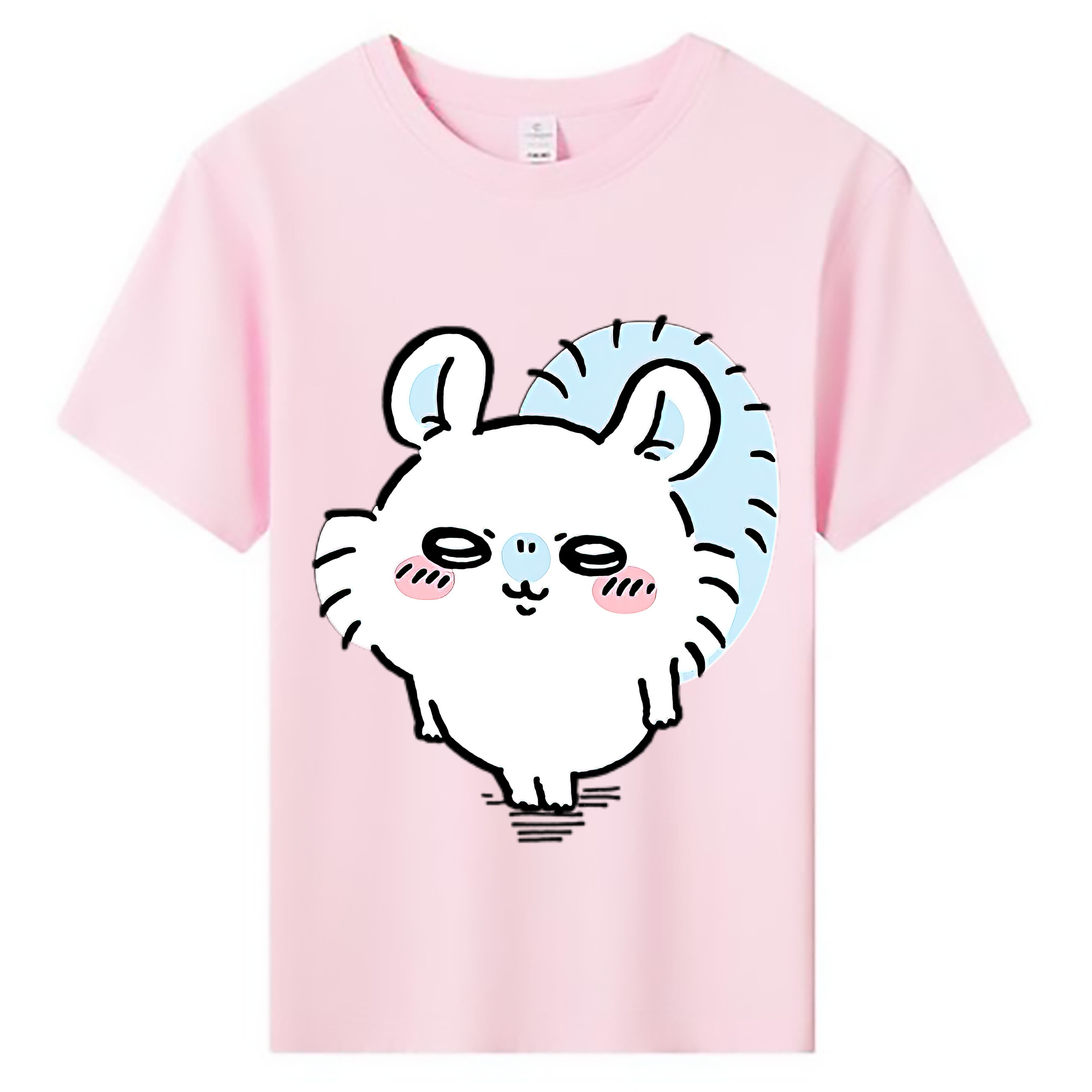 （画像用） ちいかわ モモンガ Chii-kawa Momonga 綿100％キッズTシャツ（フロントプリント）