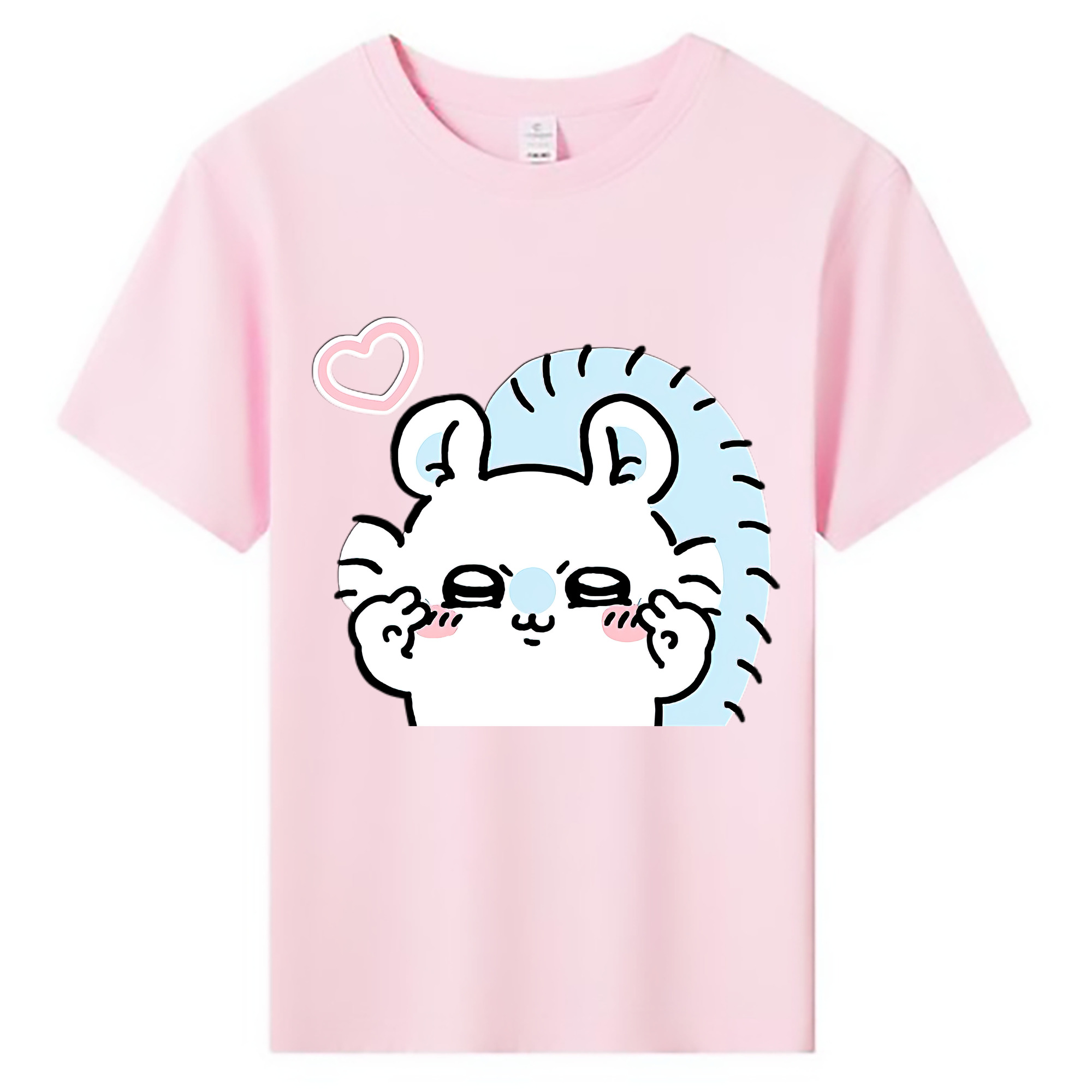 （画像用） ちいかわ モモンガ Chii-kawa Momonga 綿100％キッズTシャツ（フロントプリント）