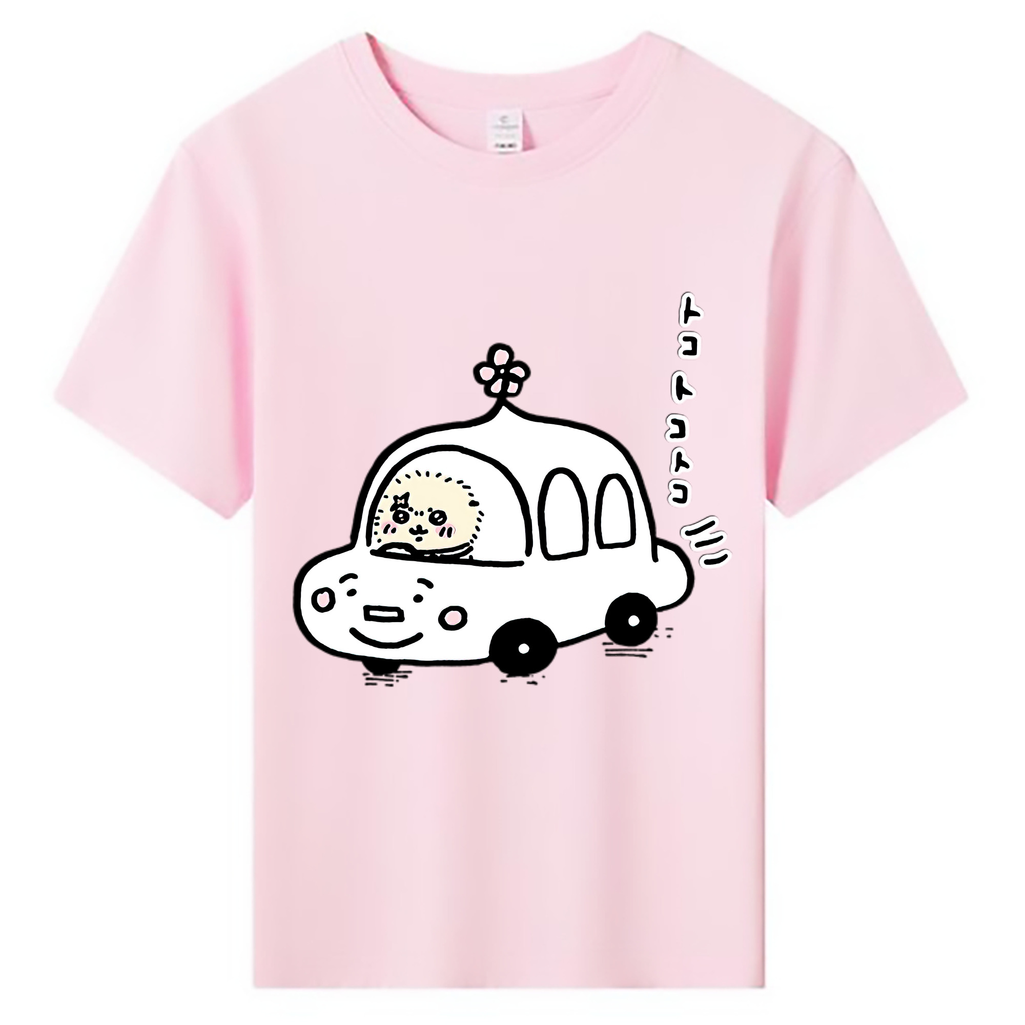 （画像用） ちいかわ ラッコ Chii-kawa Sea otter 綿100％キッズTシャツ（フロントプリント）