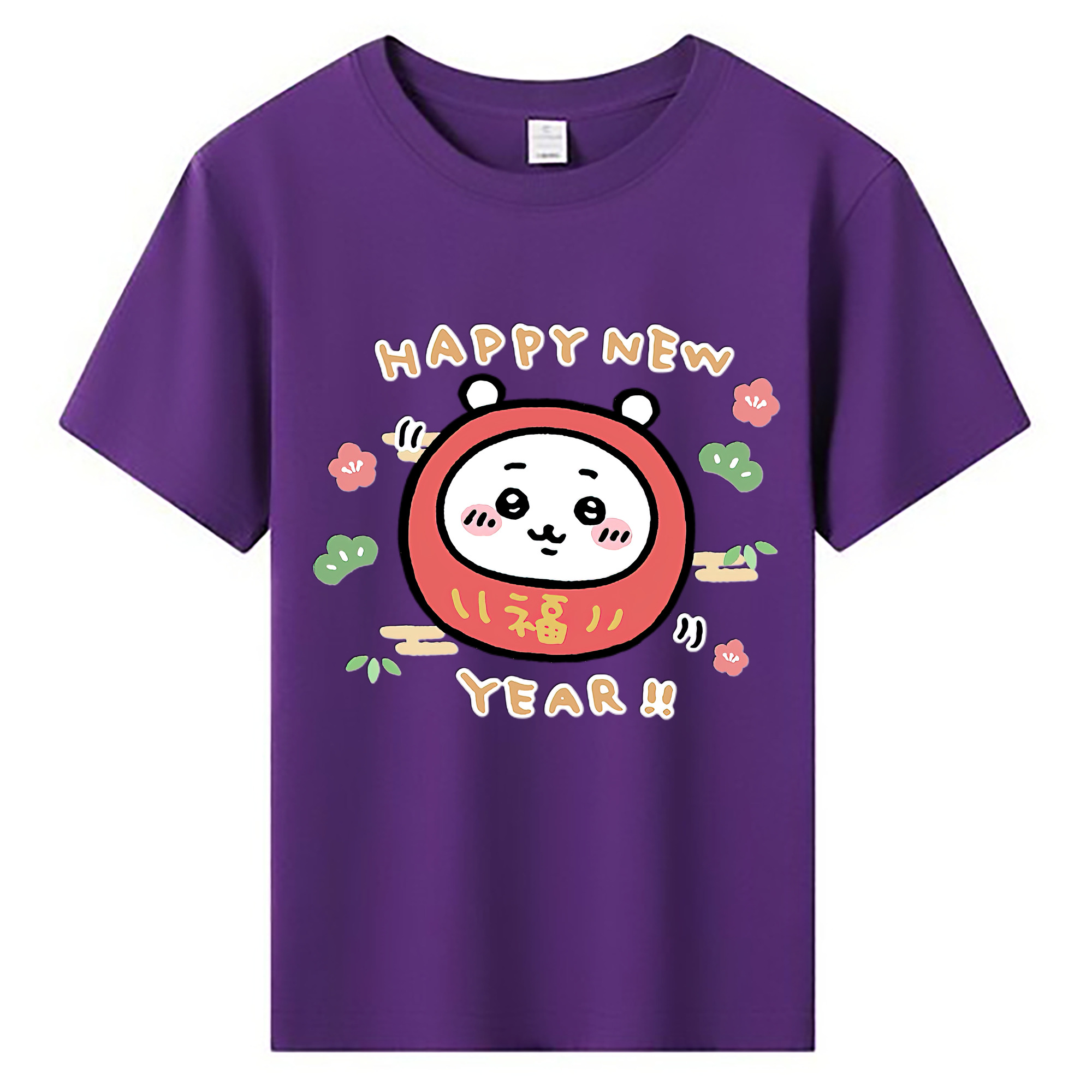 （画像用） ちいかわ ちいかわ Chii-kawa chiikawa 綿100％キッズTシャツ（フロントプリント）