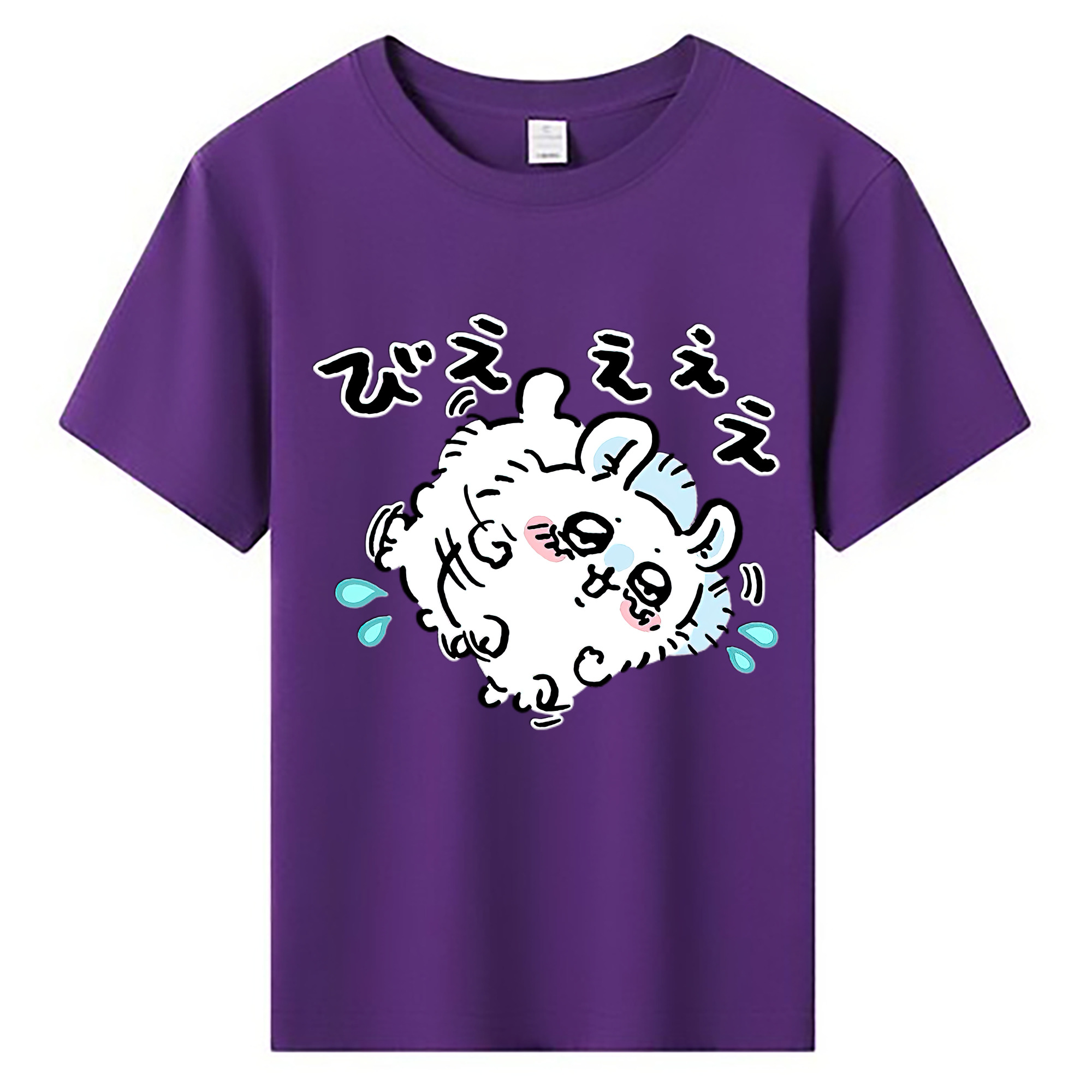 （画像用） ちいかわ モモンガ Chii-kawa Momonga 綿100％キッズTシャツ（フロントプリント）