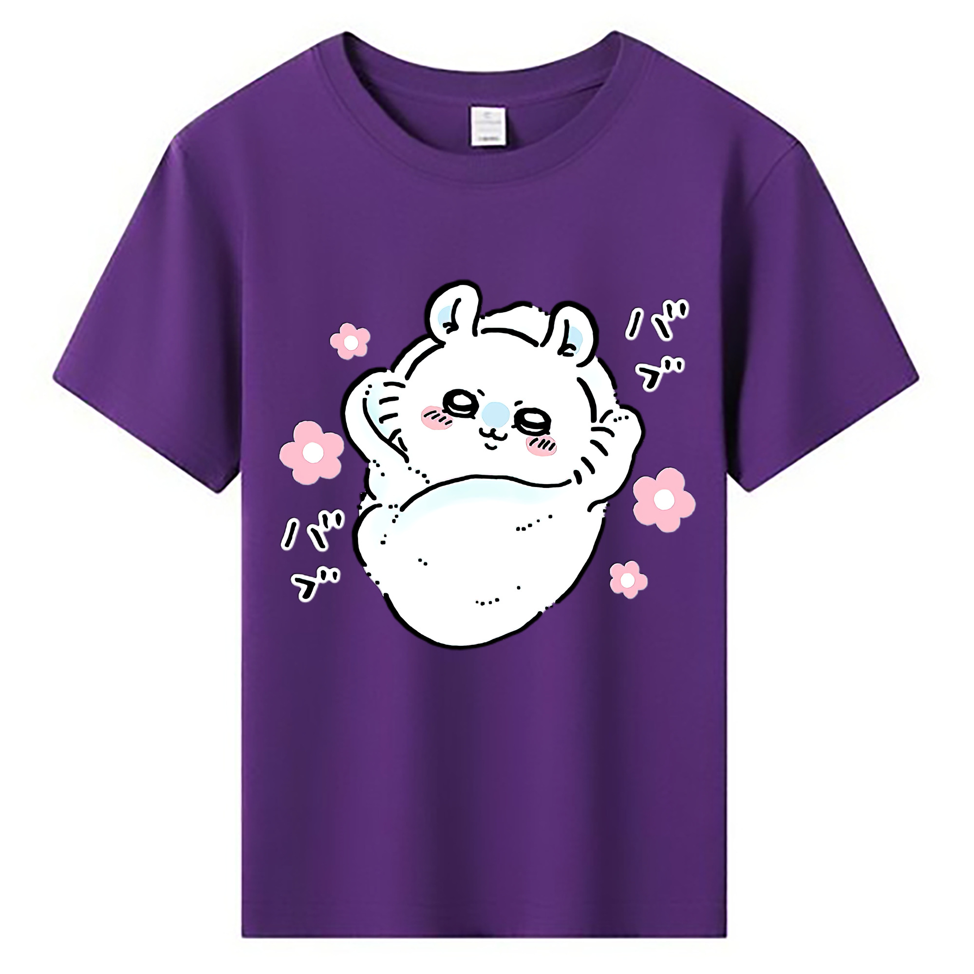 （画像用） ちいかわ モモンガ Chii-kawa Momonga 綿100％キッズTシャツ（フロントプリント）