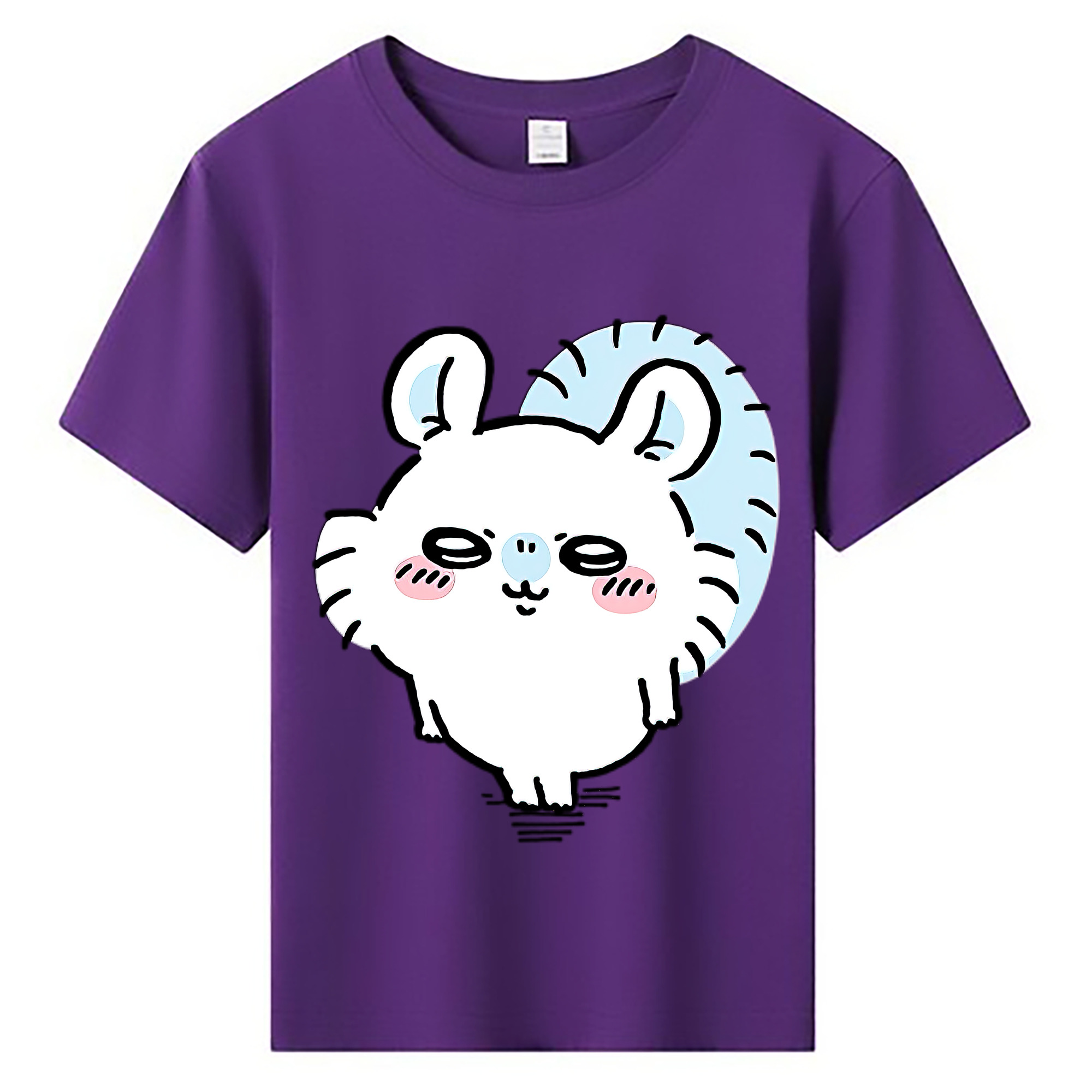 （画像用） ちいかわ モモンガ Chii-kawa Momonga 綿100％キッズTシャツ（フロントプリント）