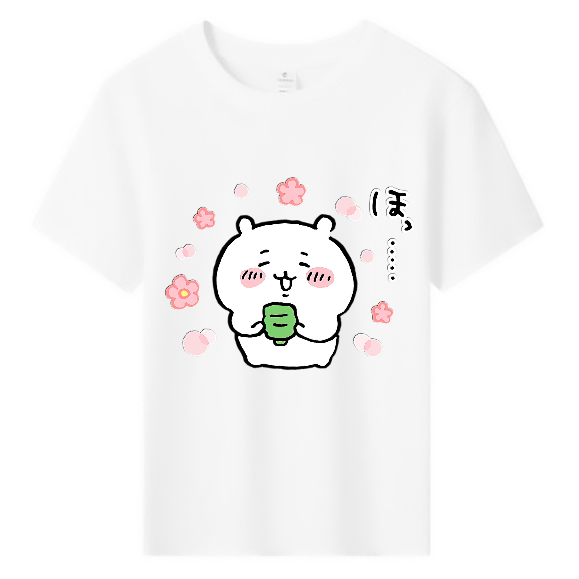（画像用） ちいかわ ちいかわ Chii-kawa chiikawa 綿100％キッズTシャツ（フロントプリント）