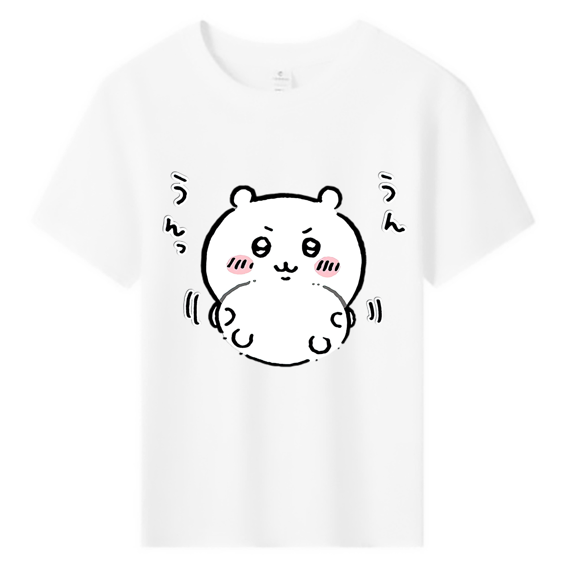 （画像用） ちいかわ ちいかわ Chii-kawa chiikawa 綿100％キッズTシャツ（フロントプリント）