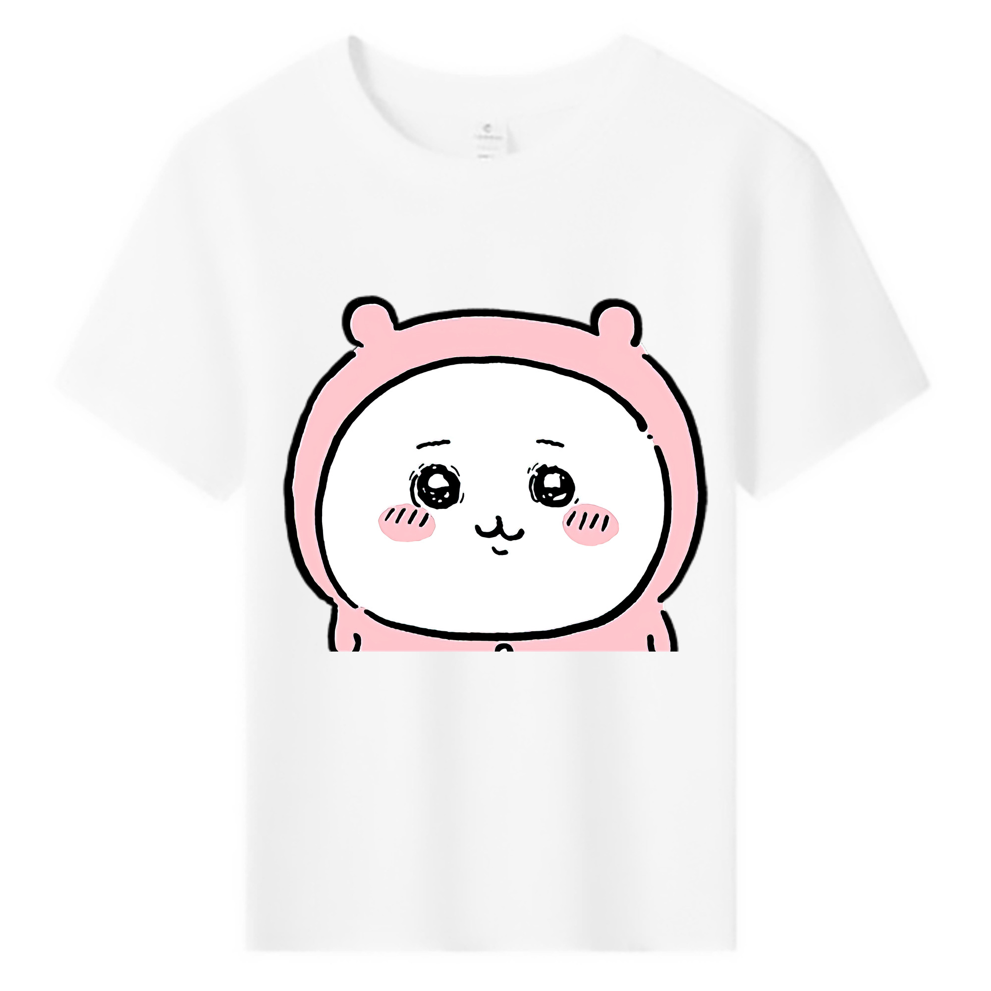 （画像用） ちいかわ ちいかわ Chii-kawa chiikawa 綿100％キッズTシャツ（フロントプリント）