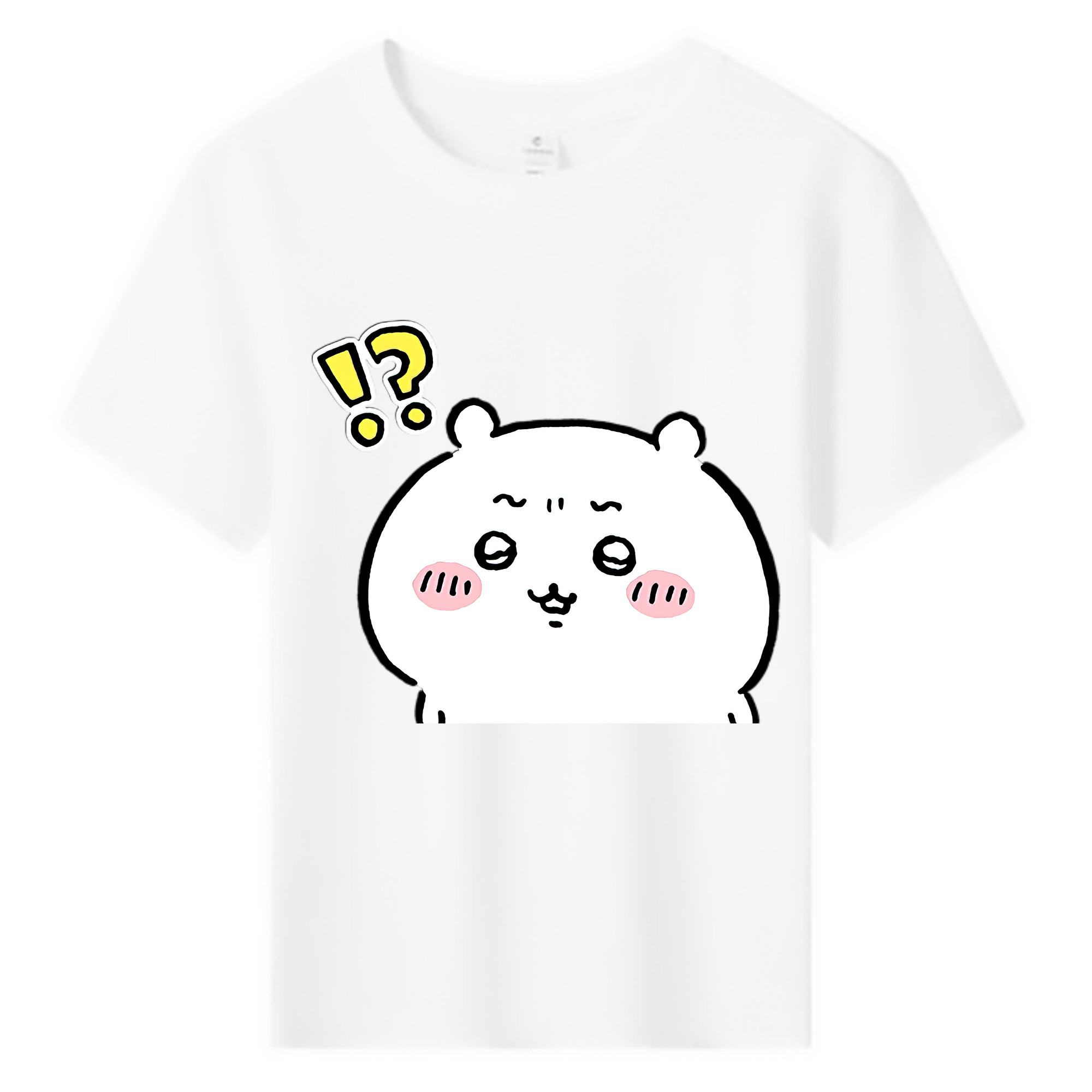 （画像用） ちいかわ ちいかわ Chii-kawa chiikawa 綿100％キッズTシャツ（フロントプリント）