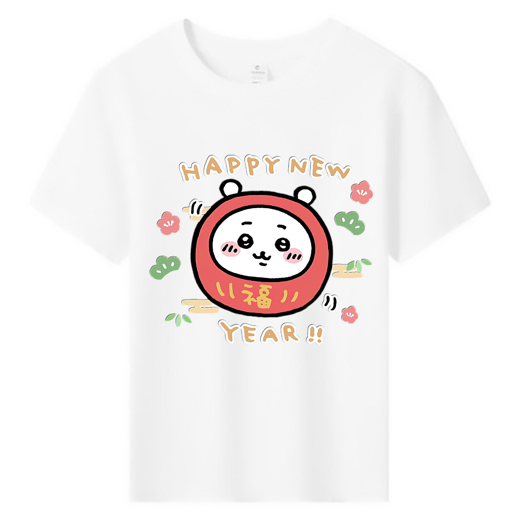 （画像用） ちいかわ ちいかわ Chii-kawa chiikawa 綿100％キッズTシャツ（フロントプリント）