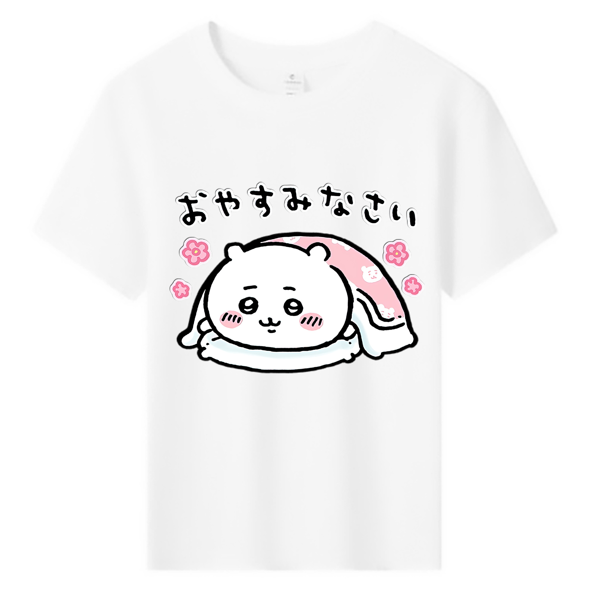 （画像用） ちいかわ ちいかわ Chii-kawa chiikawa 綿100％キッズTシャツ（フロントプリント）