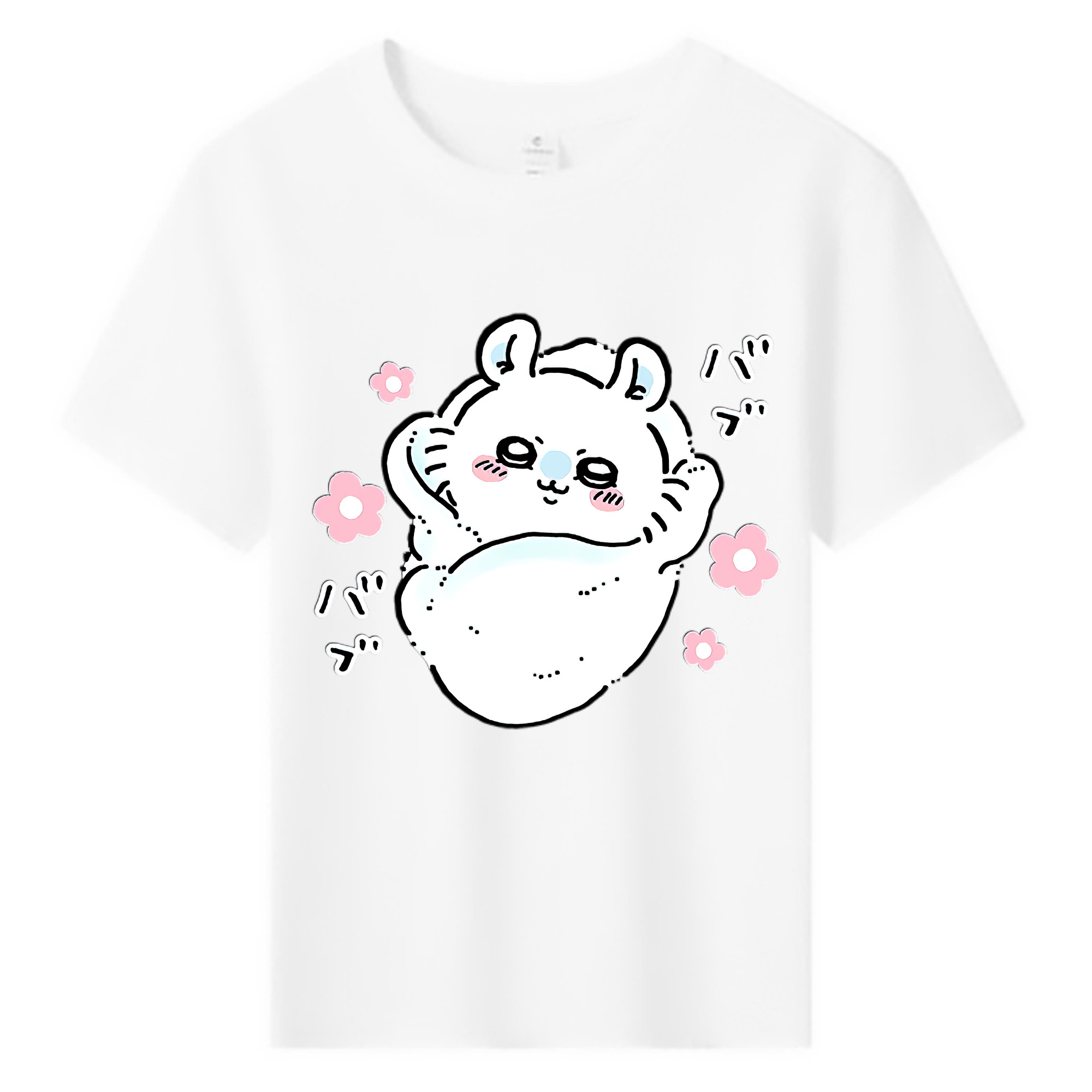 （画像用） ちいかわ モモンガ Chii-kawa Momonga 綿100％キッズTシャツ（フロントプリント）