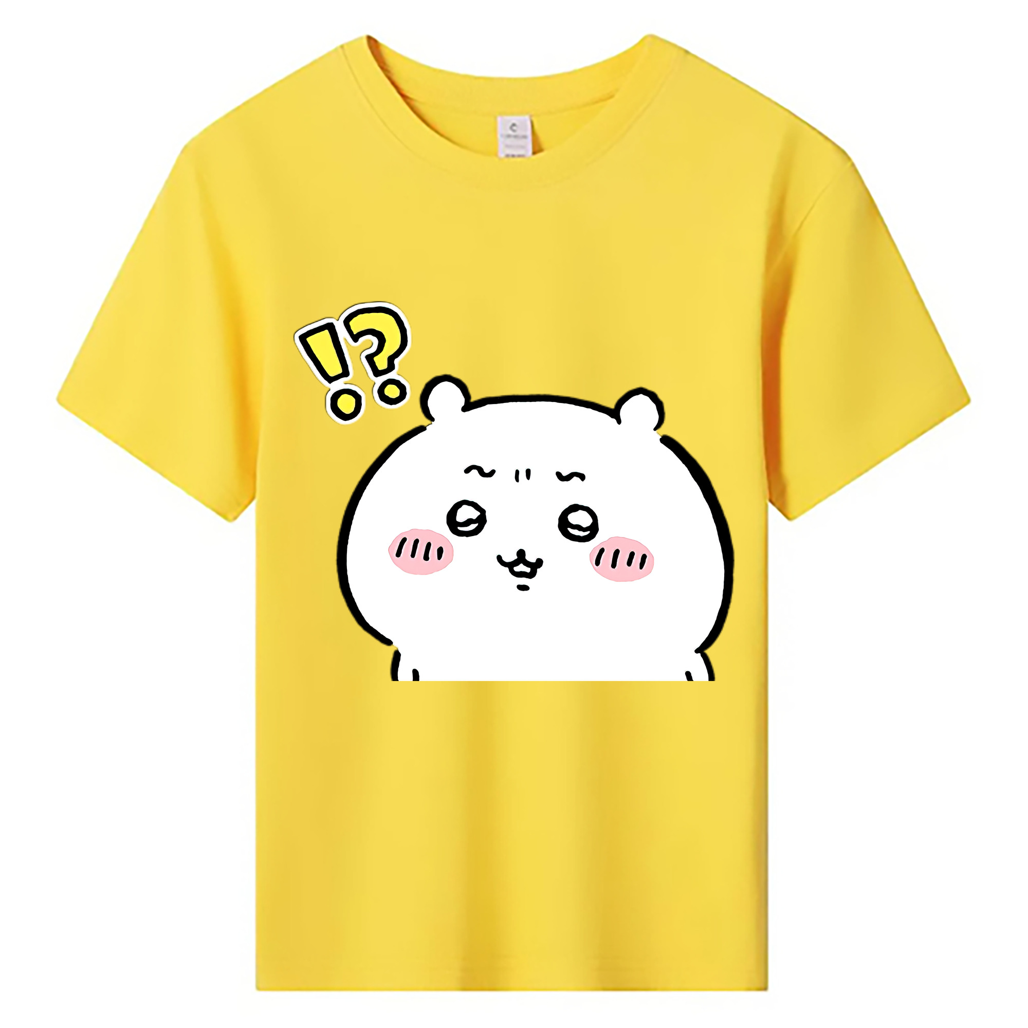 （画像用） ちいかわ ちいかわ Chii-kawa chiikawa 綿100％キッズTシャツ（フロントプリント）