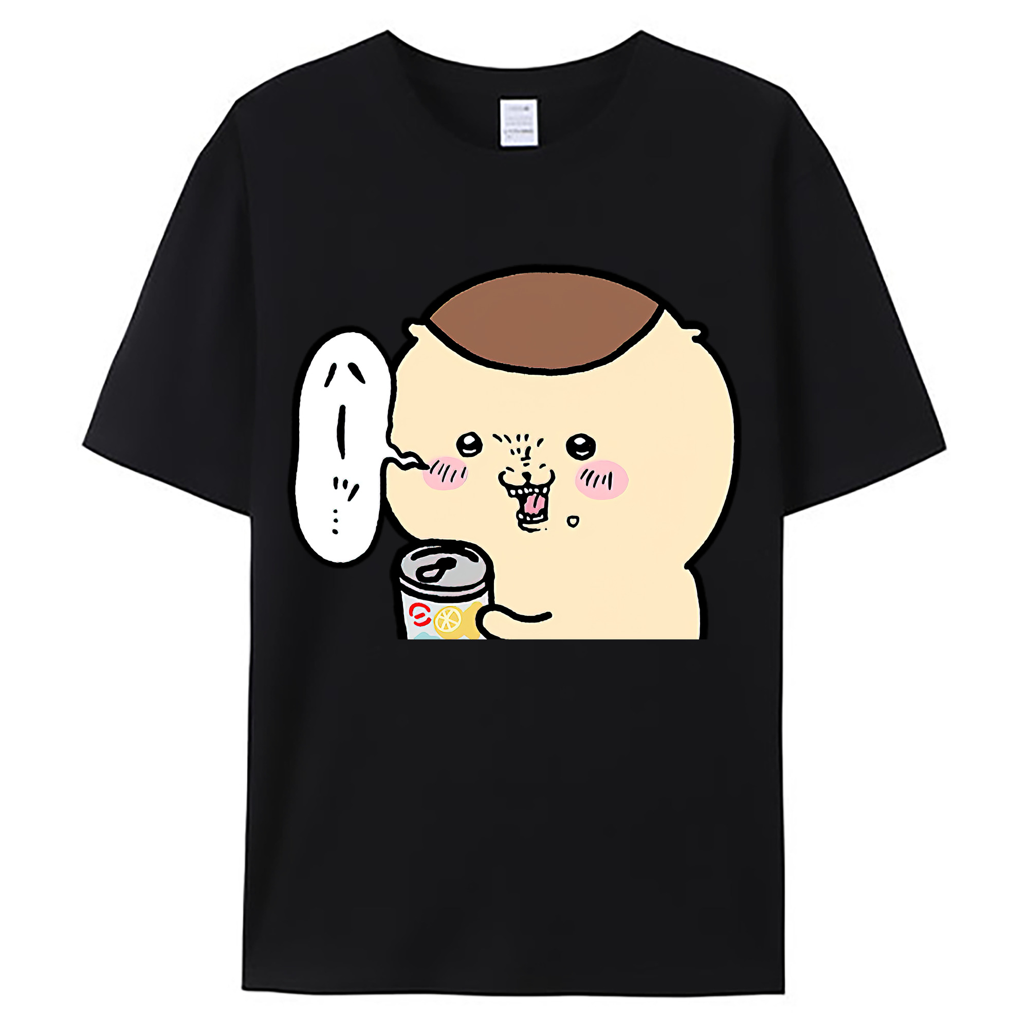 （画像用） ちいかわ くりまんじゅう Chii-kawa kuri manjū 綿100％ メンズ半袖Tシャツ｜肌触りやわらか＆通気性