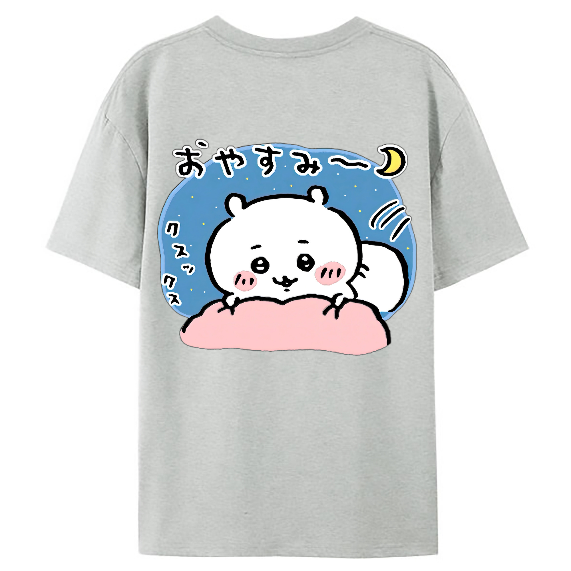 （画像用） ちいかわ ちいかわ Chii-kawa chiikawa レディース半袖Tシャツ(バックプリント)