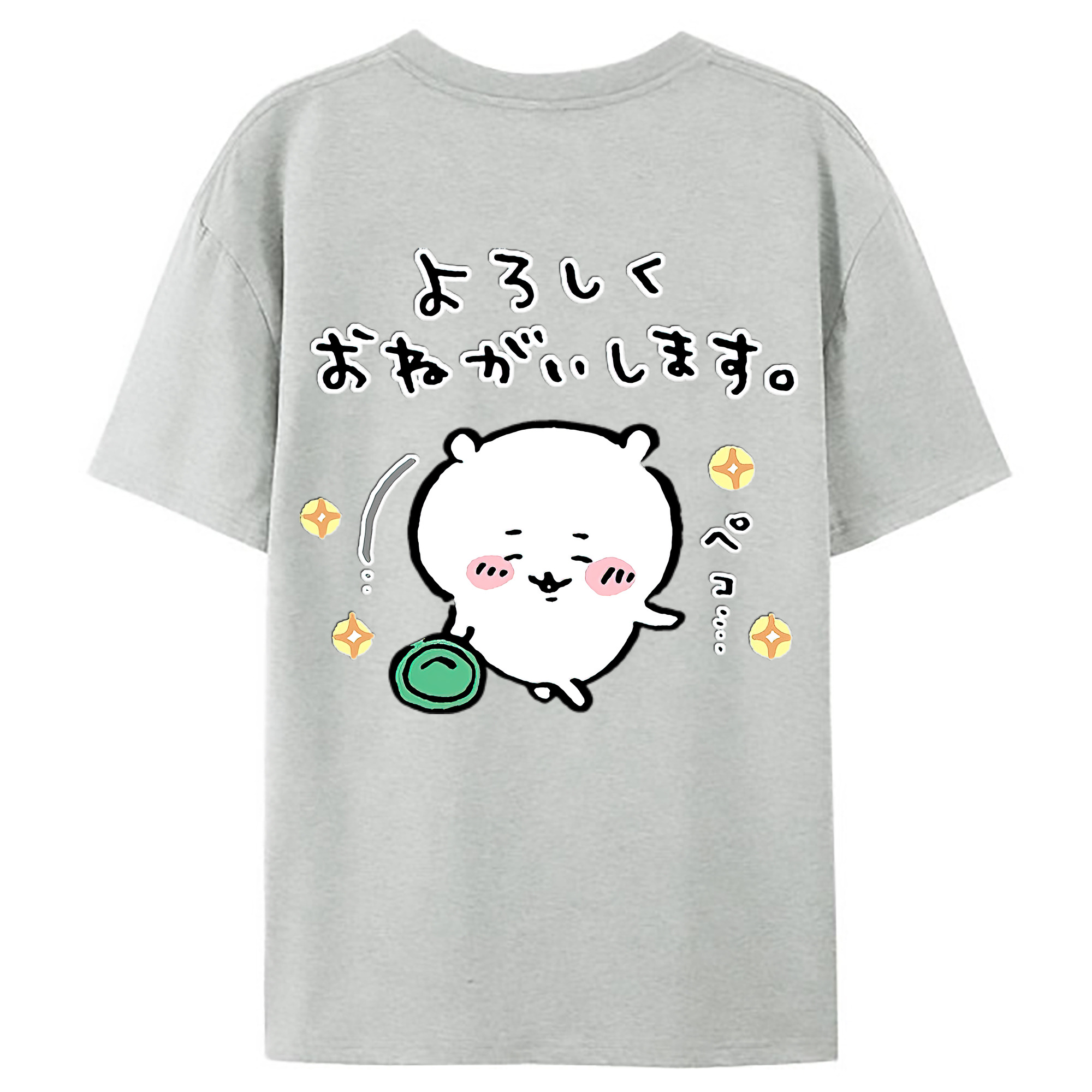 （画像用） ちいかわ ちいかわ Chii-kawa chiikawa レディース半袖Tシャツ(バックプリント)