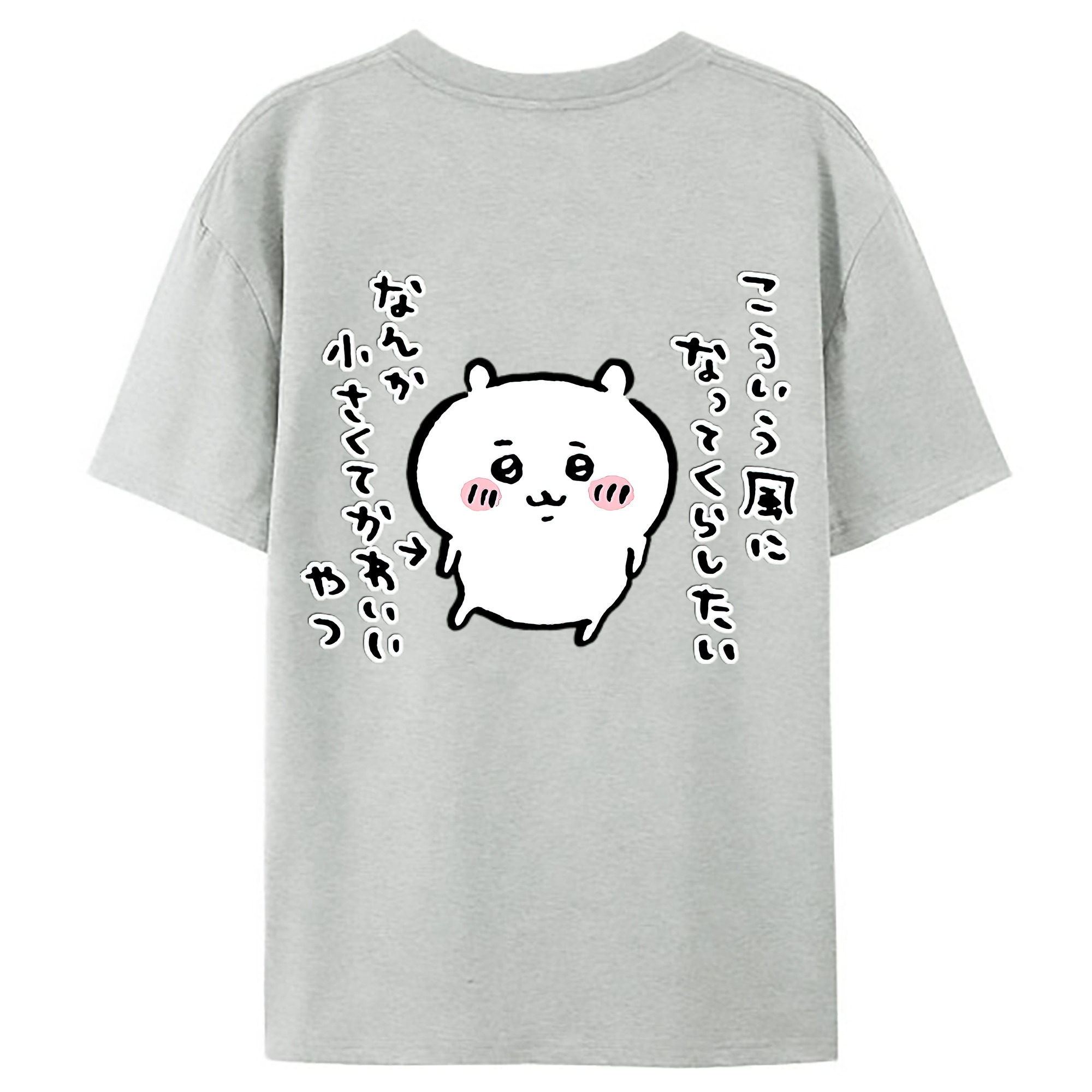 （画像用） ちいかわ ちいかわ Chii-kawa chiikawa レディース半袖Tシャツ(バックプリント)